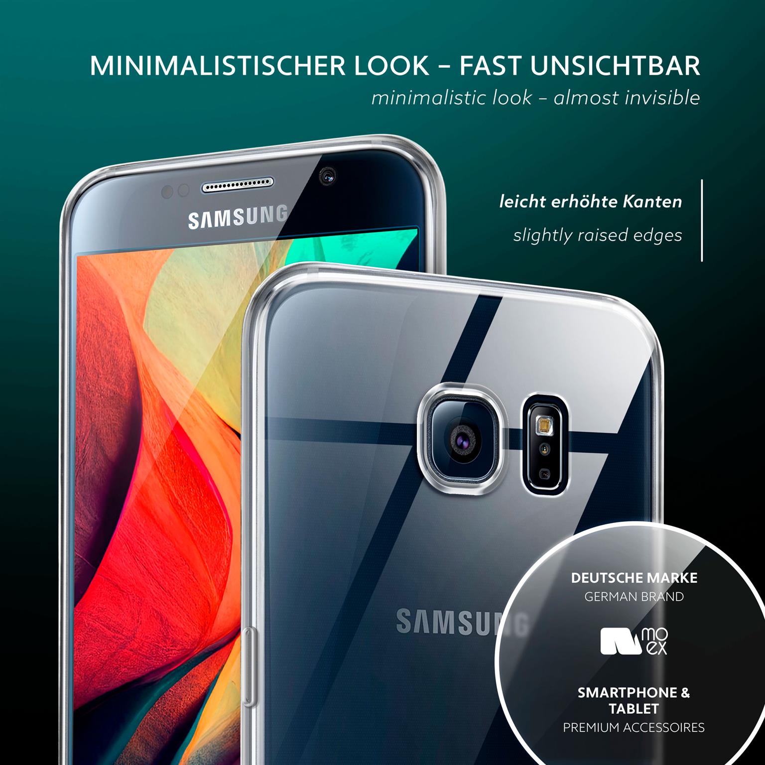 moex Aero Case Samsung Galaxy S6 durchsichtig aus Silikon – Weiteres Produktbild 4 moex Aero Case Samsung Galaxy S6 durchsichtig aus Silikon – Weiteres Produktbild 4