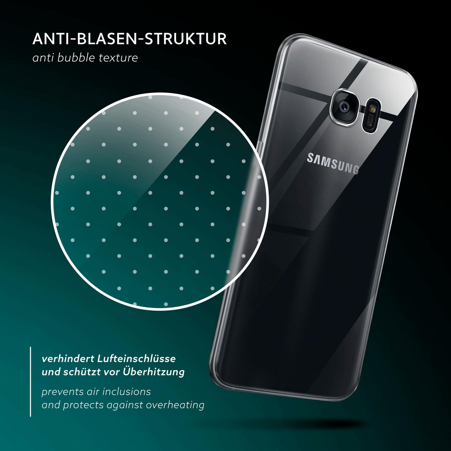 moex Aero Case Samsung Galaxy S7 Edge durchsichtig aus Silikon – Weiteres Produktbild 6