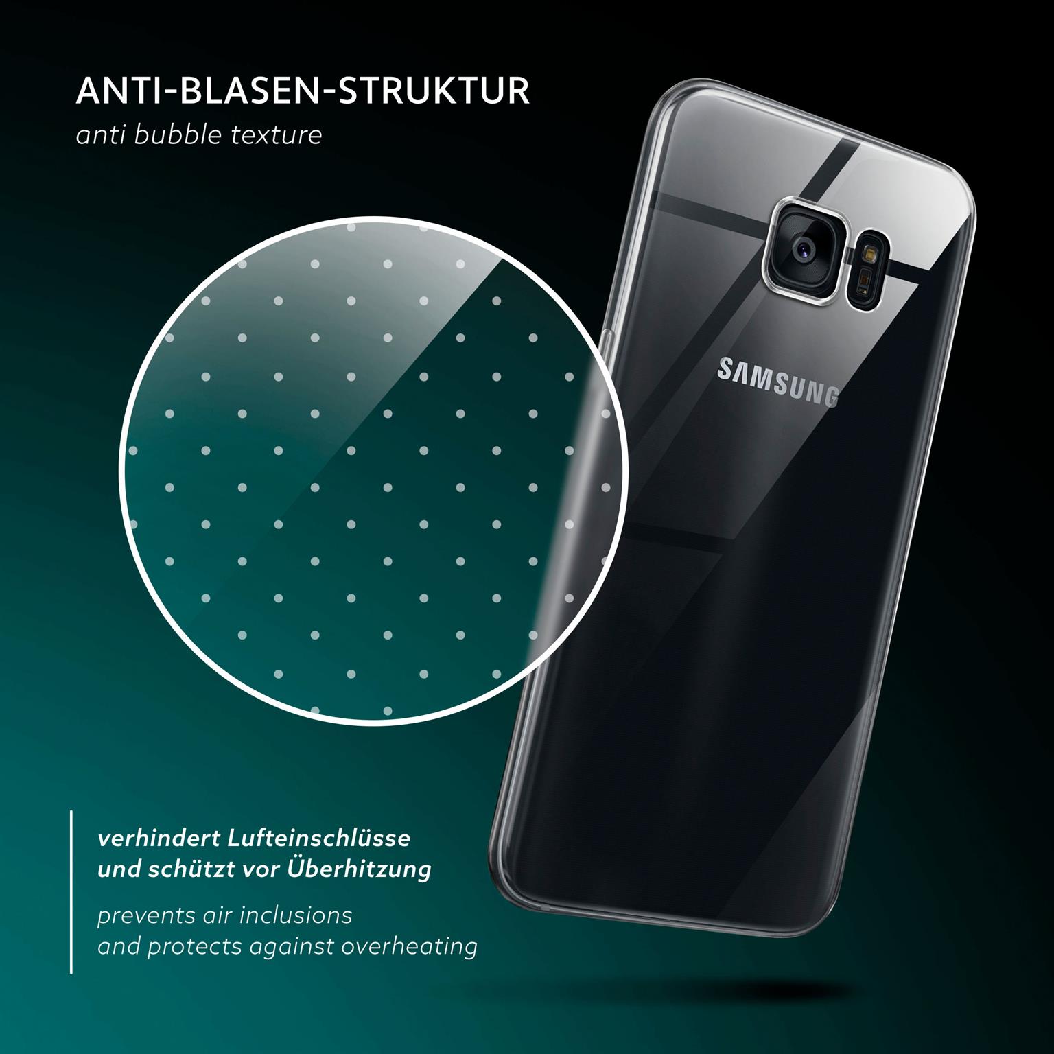 moex Aero Case Samsung Galaxy S7 durchsichtig aus Silikon – Weiteres Produktbild 6