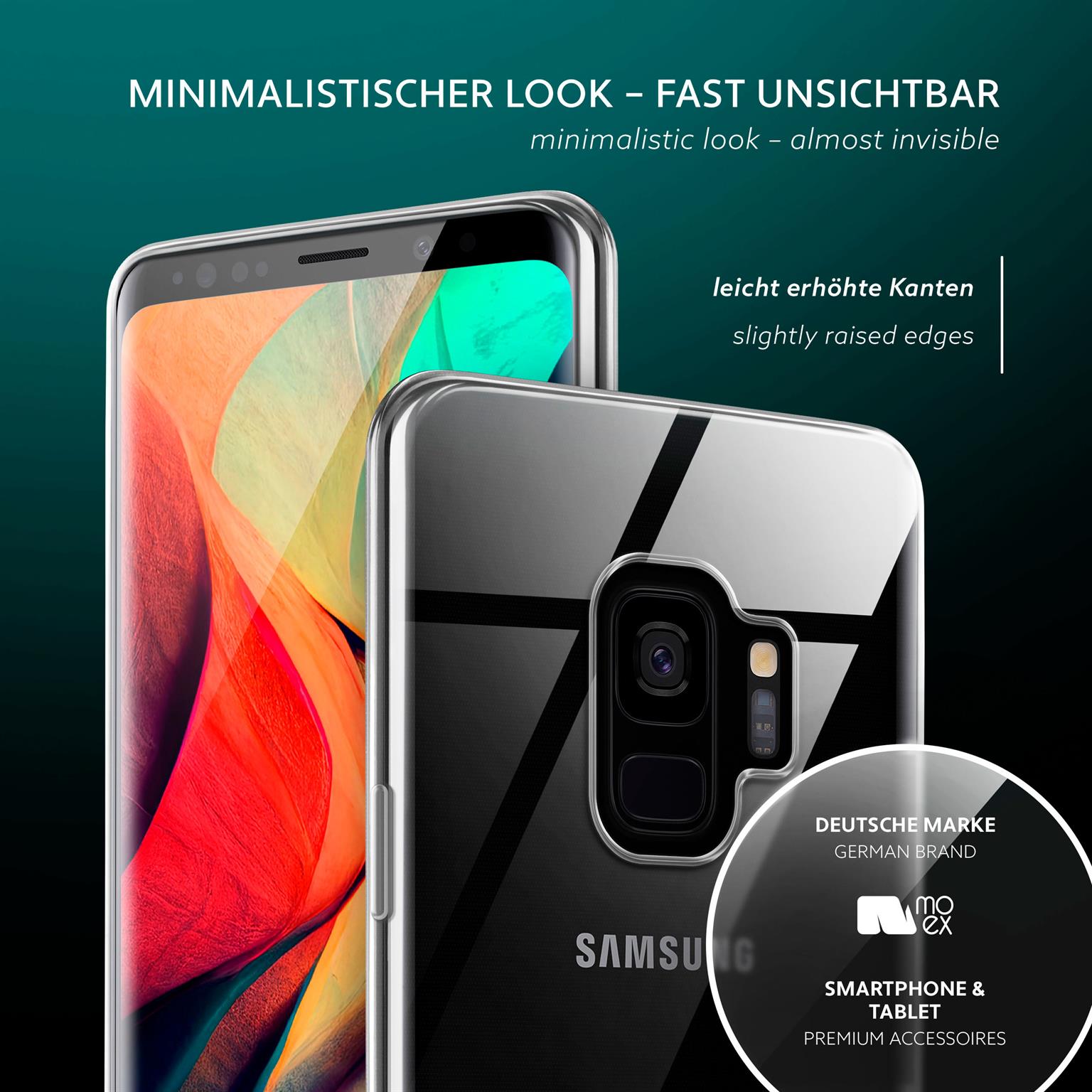 moex Aero Case Samsung Galaxy S9 durchsichtig aus Silikon – Weiteres Produktbild 4 moex Aero Case Samsung Galaxy S9 durchsichtig aus Silikon – Weiteres Produktbild 4