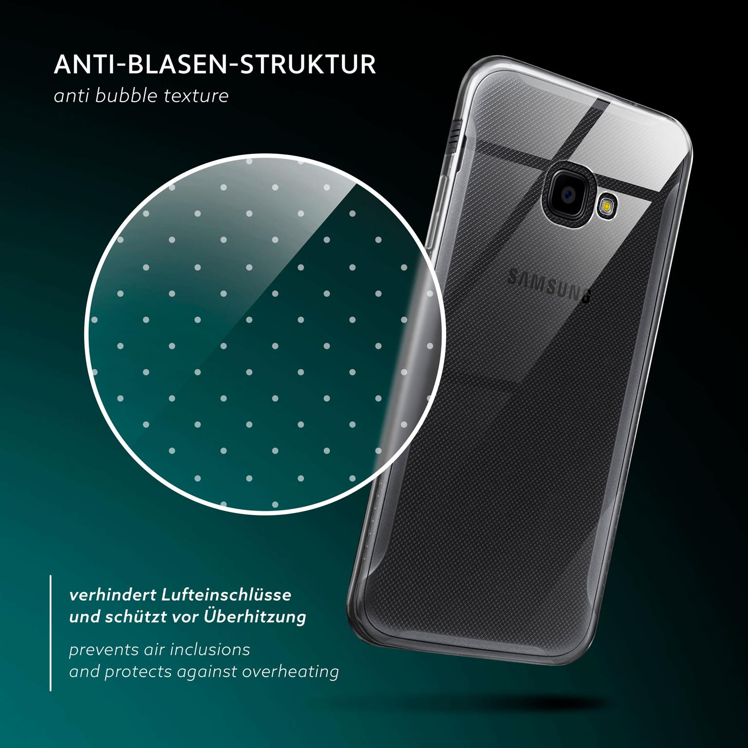 moex Aero Case Samsung Galaxy Xcover 4 durchsichtig aus Silikon – Weiteres Produktbild 5