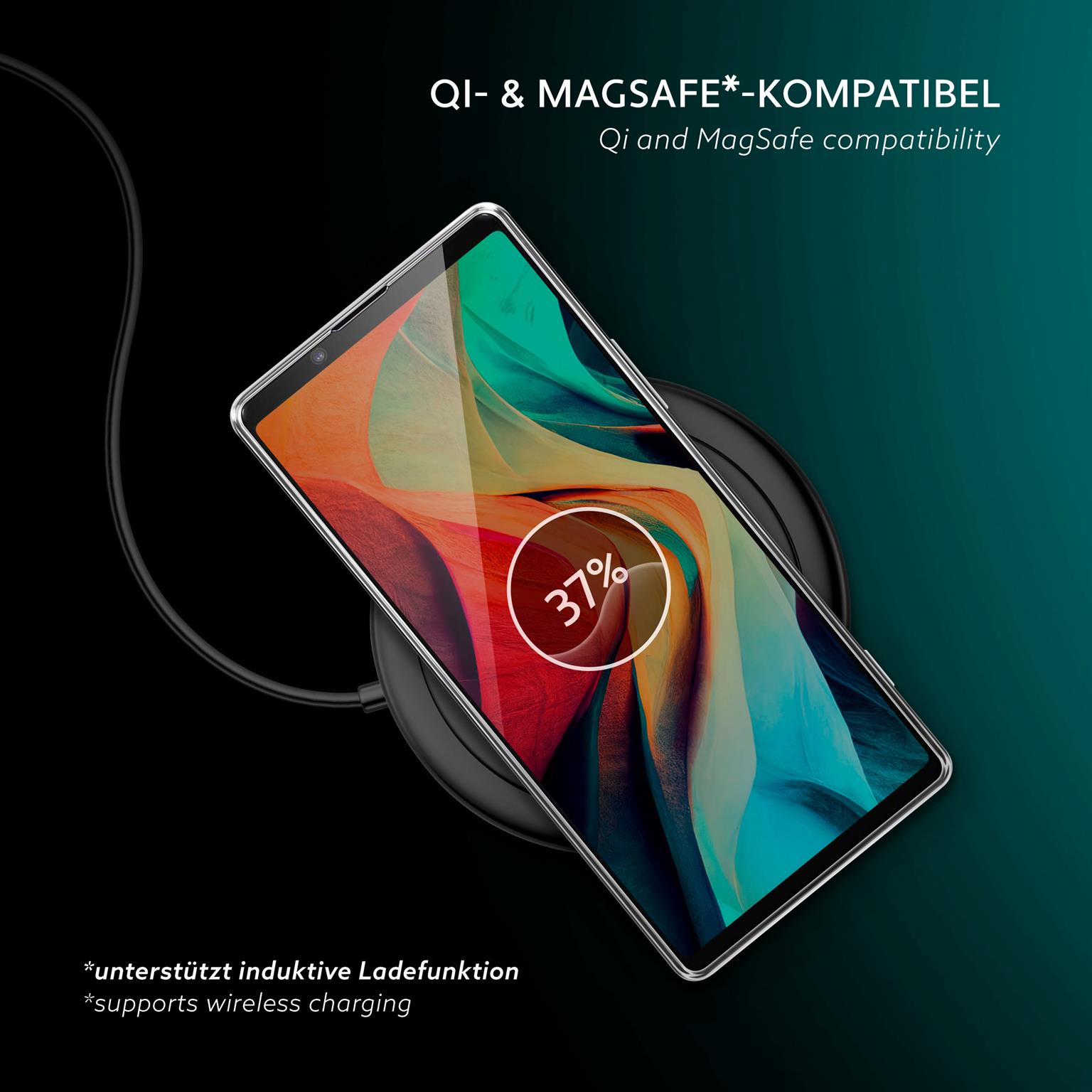 moex Aero Case Sony Xperia 1 II durchsichtig aus Silikon – Weiteres Produktbild 7