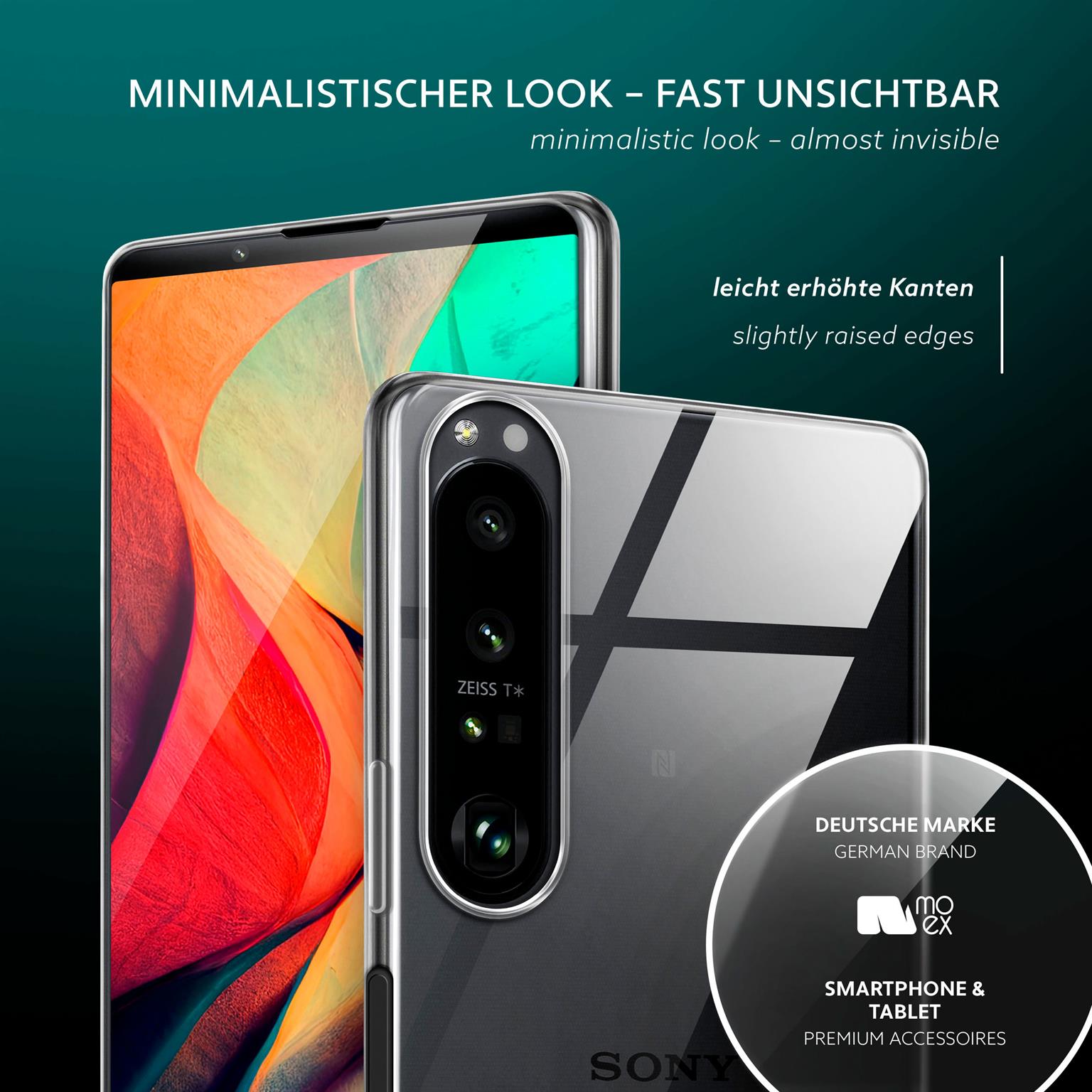 moex Aero Case Sony Xperia 1 III durchsichtig aus Silikon – Weiteres Produktbild 4