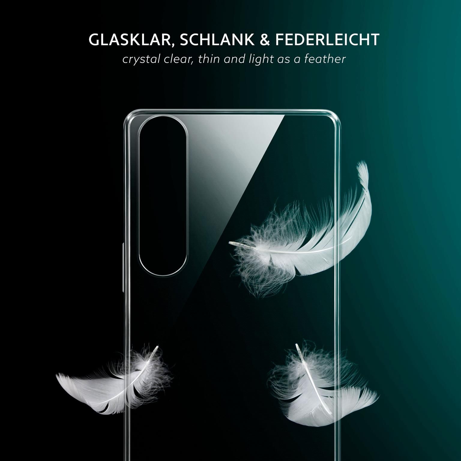 moex Aero Case Sony Xperia 1 IV durchsichtig aus Silikon – Weiteres Produktbild 3