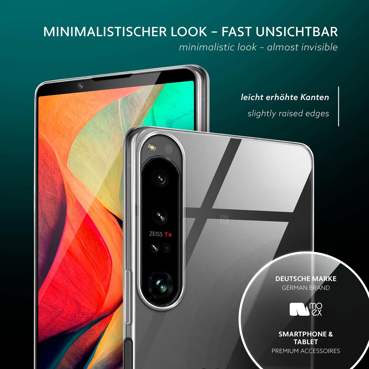 moex Aero Case Sony Xperia 1 IV durchsichtig aus Silikon – Weiteres Produktbild 4