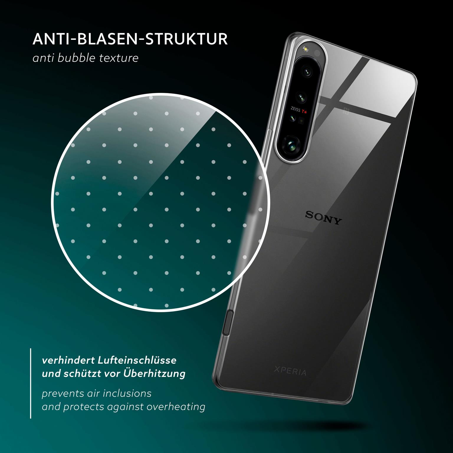 moex Aero Case Sony Xperia 1 IV durchsichtig aus Silikon – Weiteres Produktbild 6