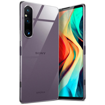moex Aero Case Sony Xperia 1 V durchsichtig aus Silikon – Crystal-Clear