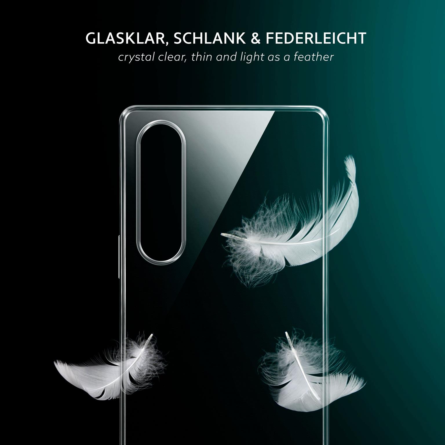 moex Aero Case Sony Xperia 1 V durchsichtig aus Silikon – Weiteres Produktbild 3