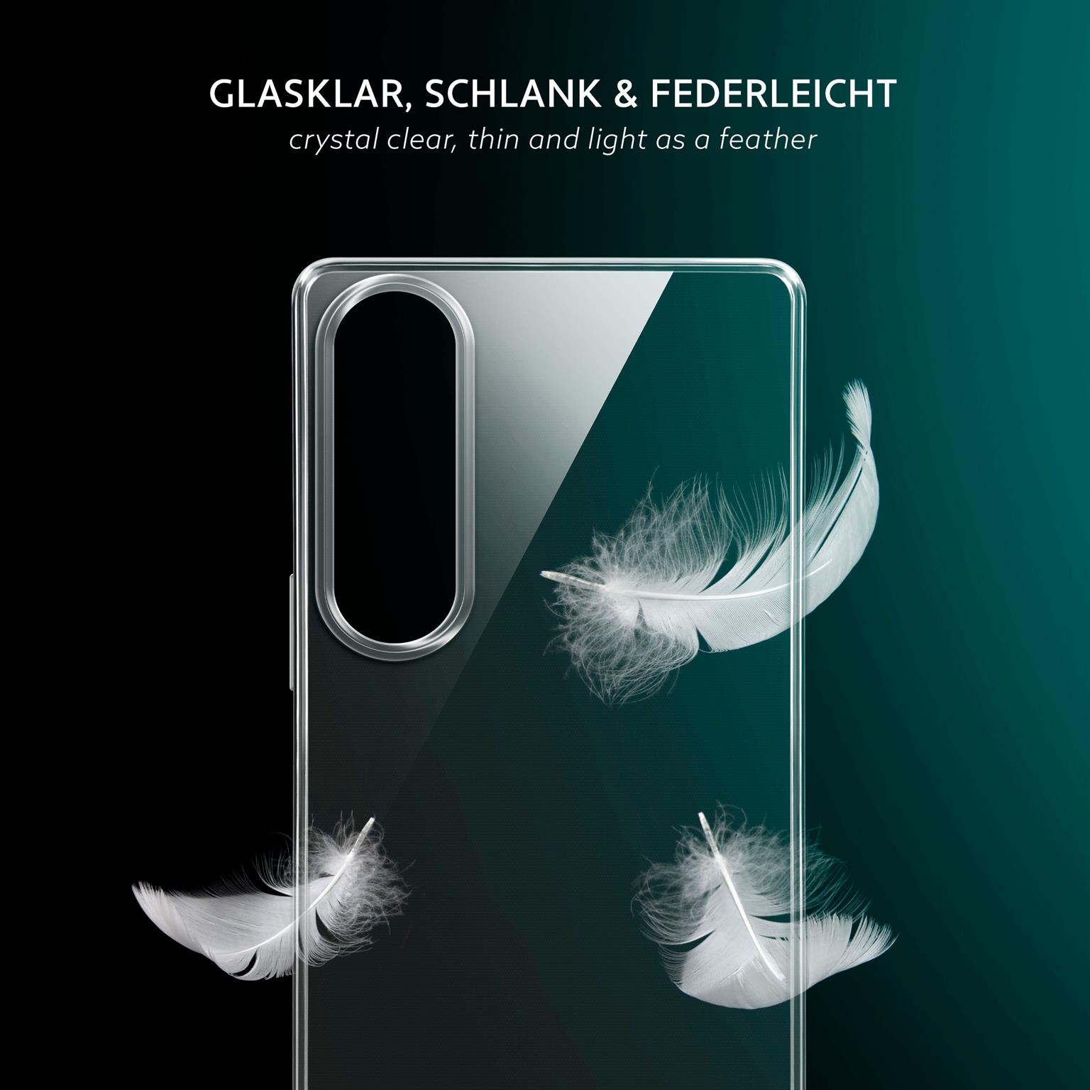 moex Aero Case Sony Xperia 1 VI durchsichtig aus Silikon – Weiteres Produktbild 2