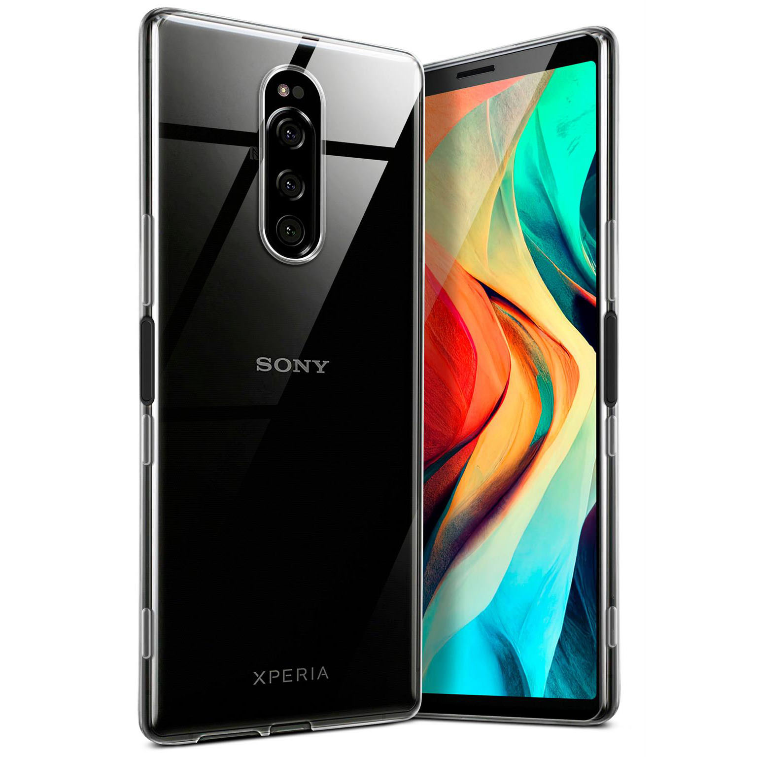 moex Aero Case Sony Xperia 1 durchsichtig aus Silikon – undefined