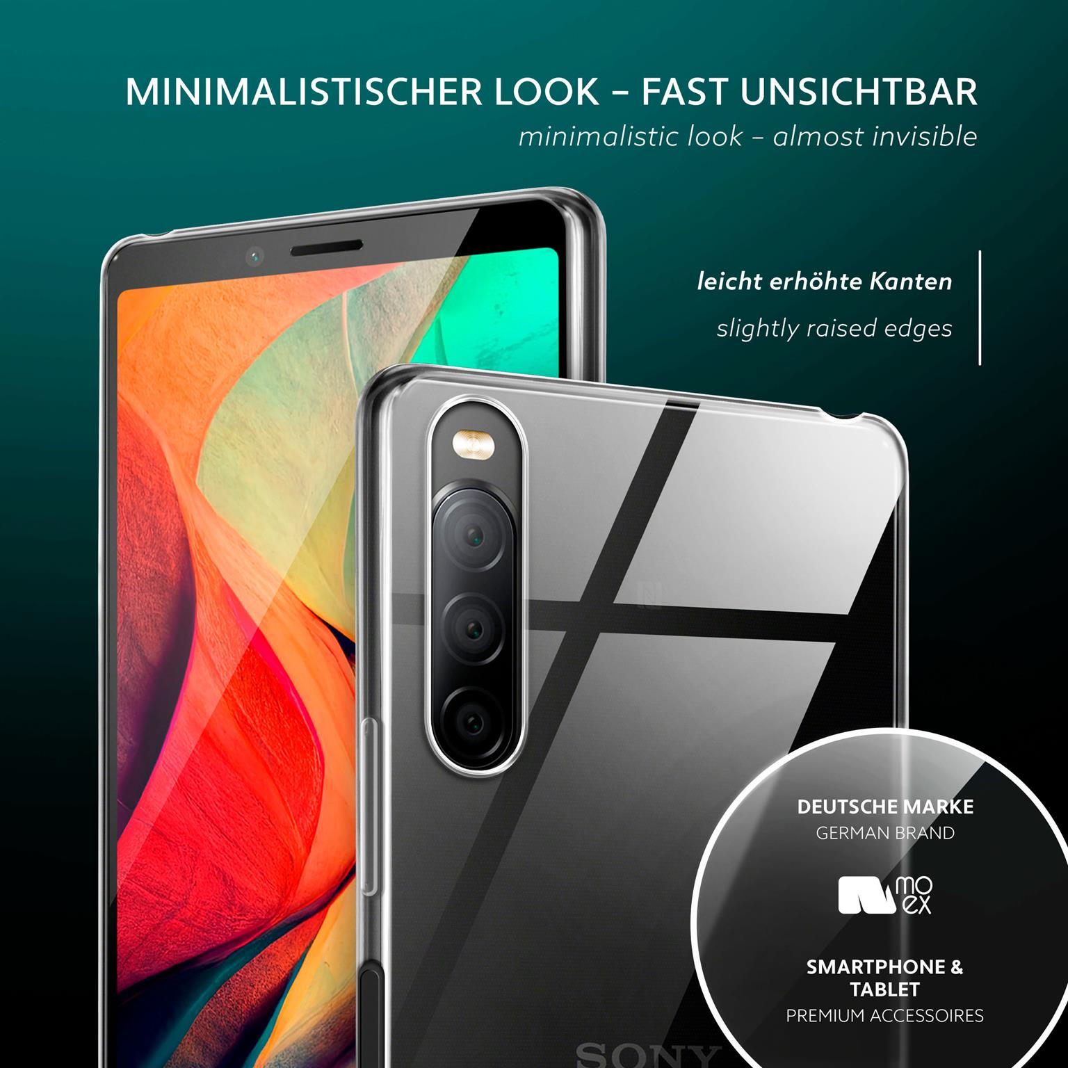 moex Aero Case Sony Xperia 10 II durchsichtig aus Silikon – Weiteres Produktbild 4 moex Aero Case Sony Xperia 10 II durchsichtig aus Silikon – Weiteres Produktbild 4