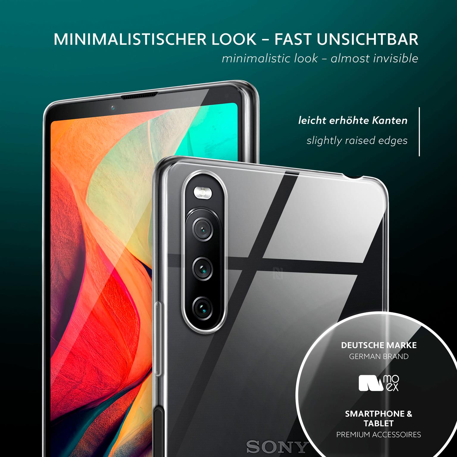 moex Aero Case Sony Xperia 10 III durchsichtig aus Silikon – Weiteres Produktbild 4 moex Aero Case Sony Xperia 10 III durchsichtig aus Silikon – Weiteres Produktbild 4