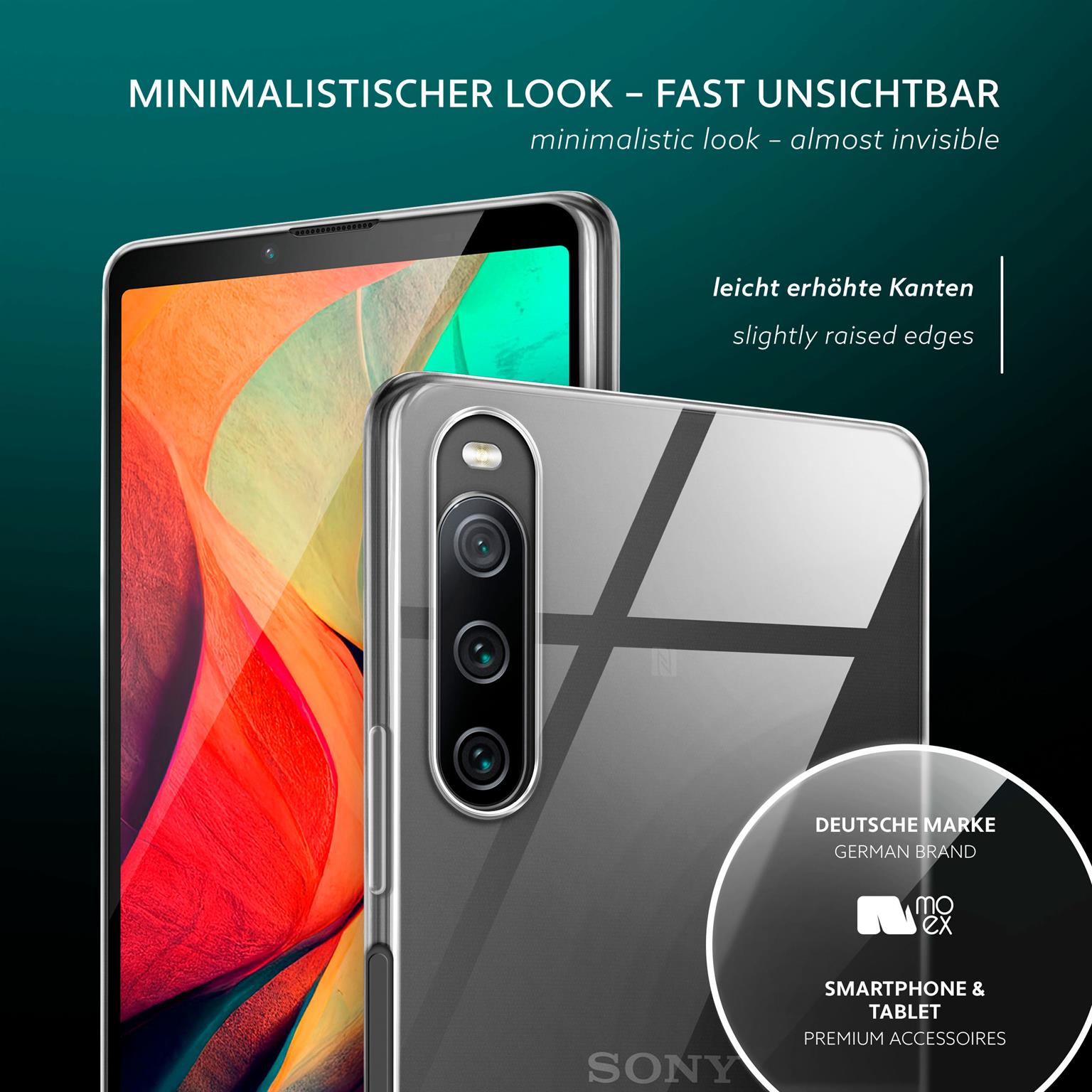 moex Aero Case Sony Xperia 10 IV durchsichtig aus Silikon – Weiteres Produktbild 4 moex Aero Case Sony Xperia 10 IV durchsichtig aus Silikon – Weiteres Produktbild 4
