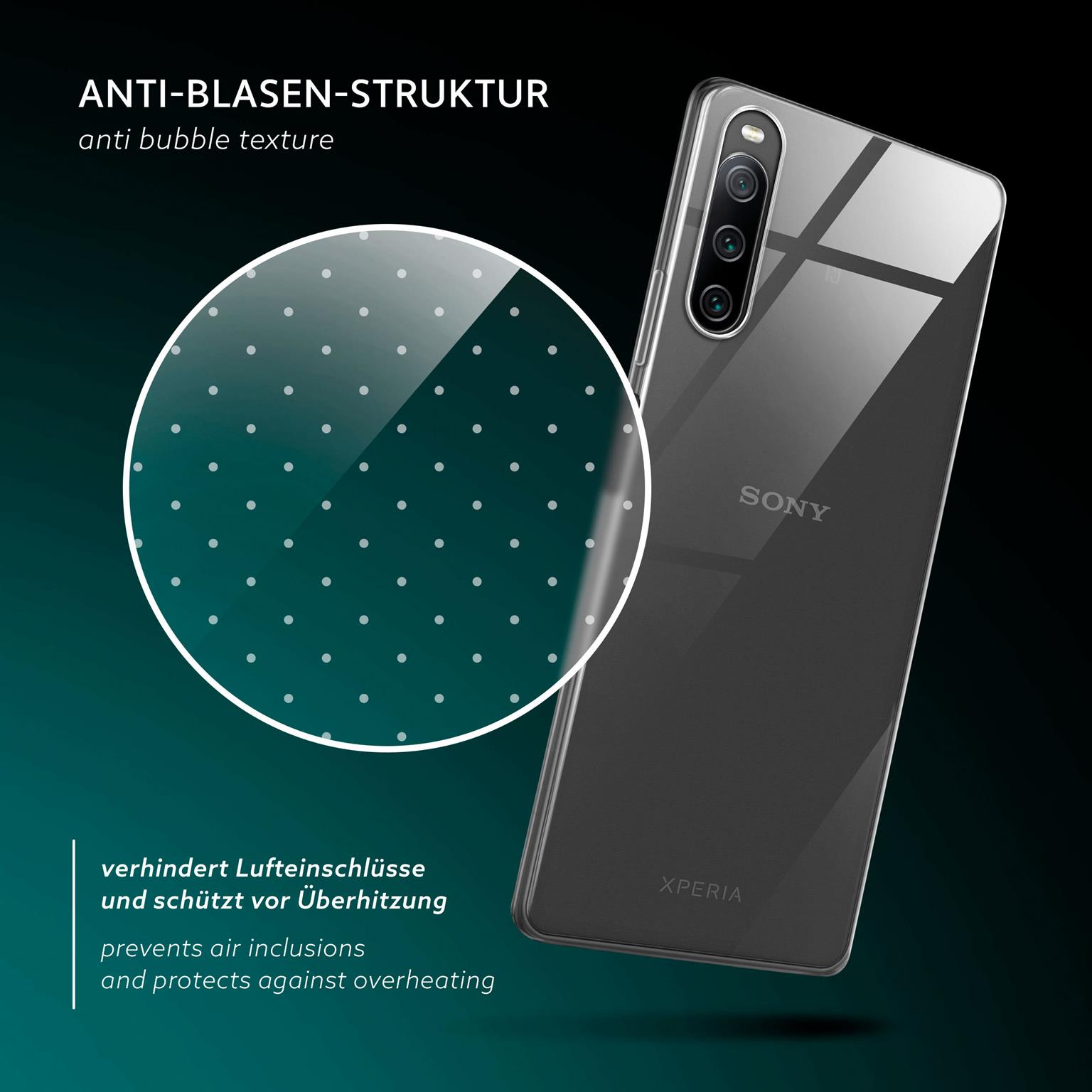 moex Aero Case Sony Xperia 10 IV durchsichtig aus Silikon – Weiteres Produktbild 6