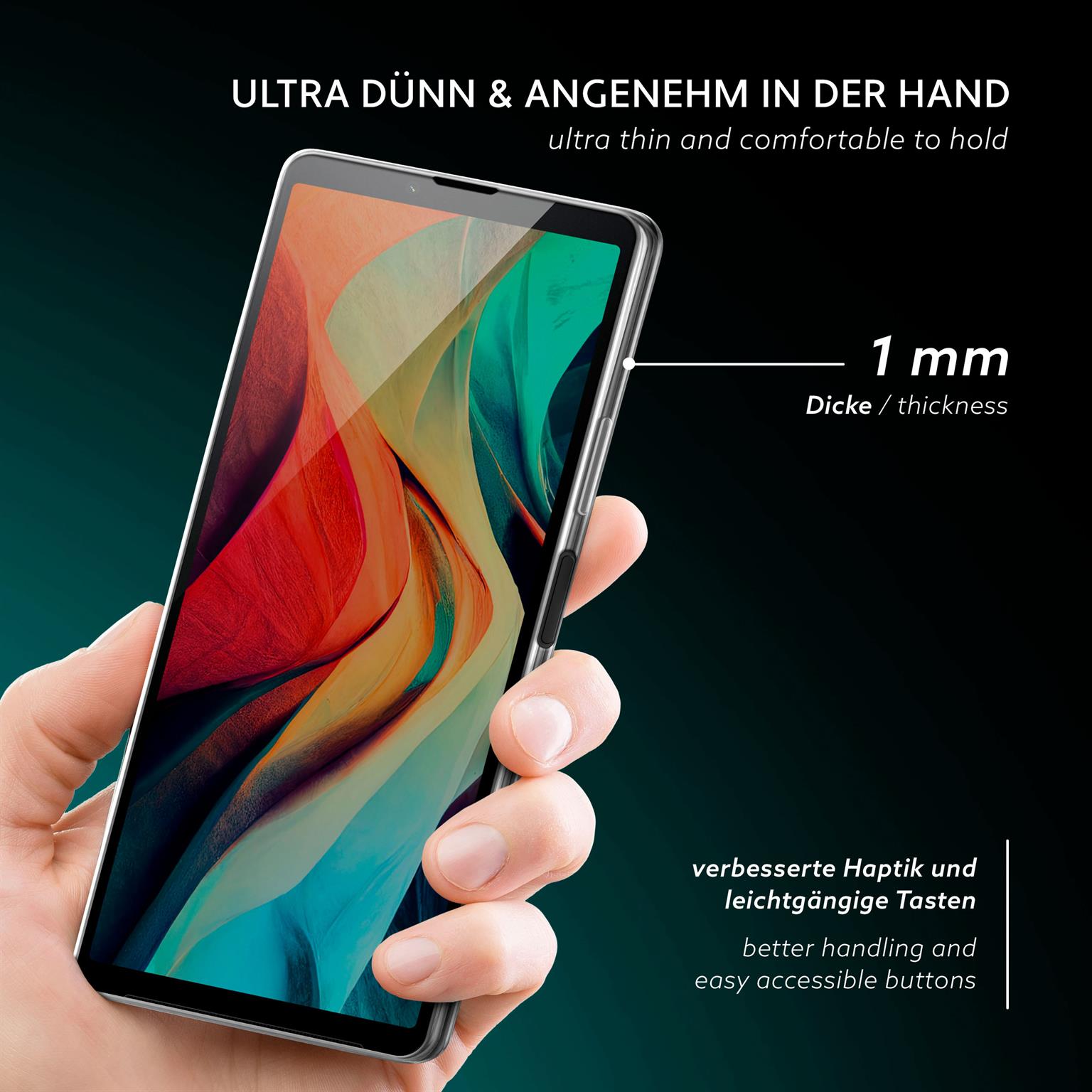 moex Aero Case Sony Xperia 10 VI durchsichtig aus Silikon – Weiteres Produktbild 2 moex Aero Case Sony Xperia 10 VI durchsichtig aus Silikon – Weiteres Produktbild 2