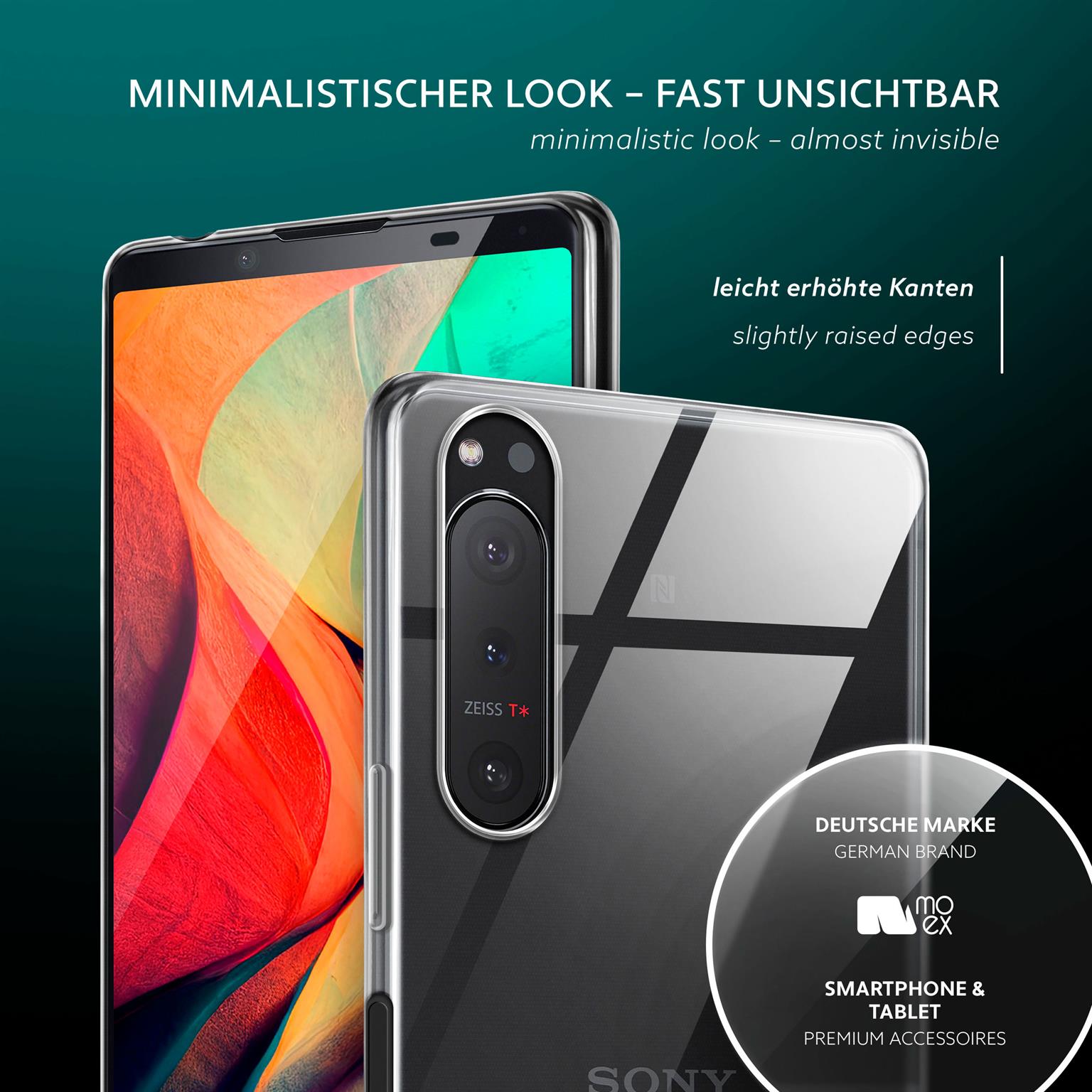 moex Aero Case Sony Xperia 5 II durchsichtig aus Silikon – Weiteres Produktbild 4