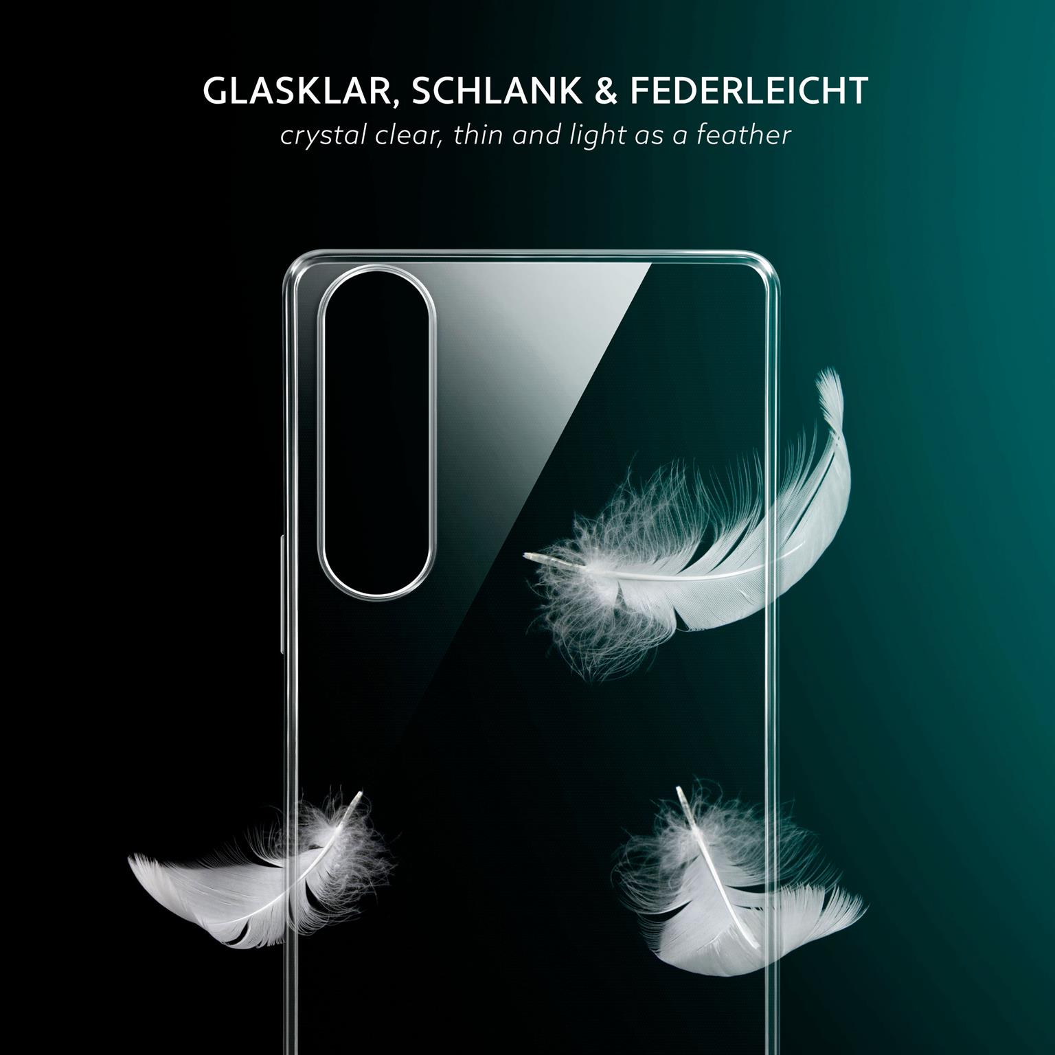 moex Aero Case Sony Xperia 5 IV durchsichtig aus Silikon – Weiteres Produktbild 2