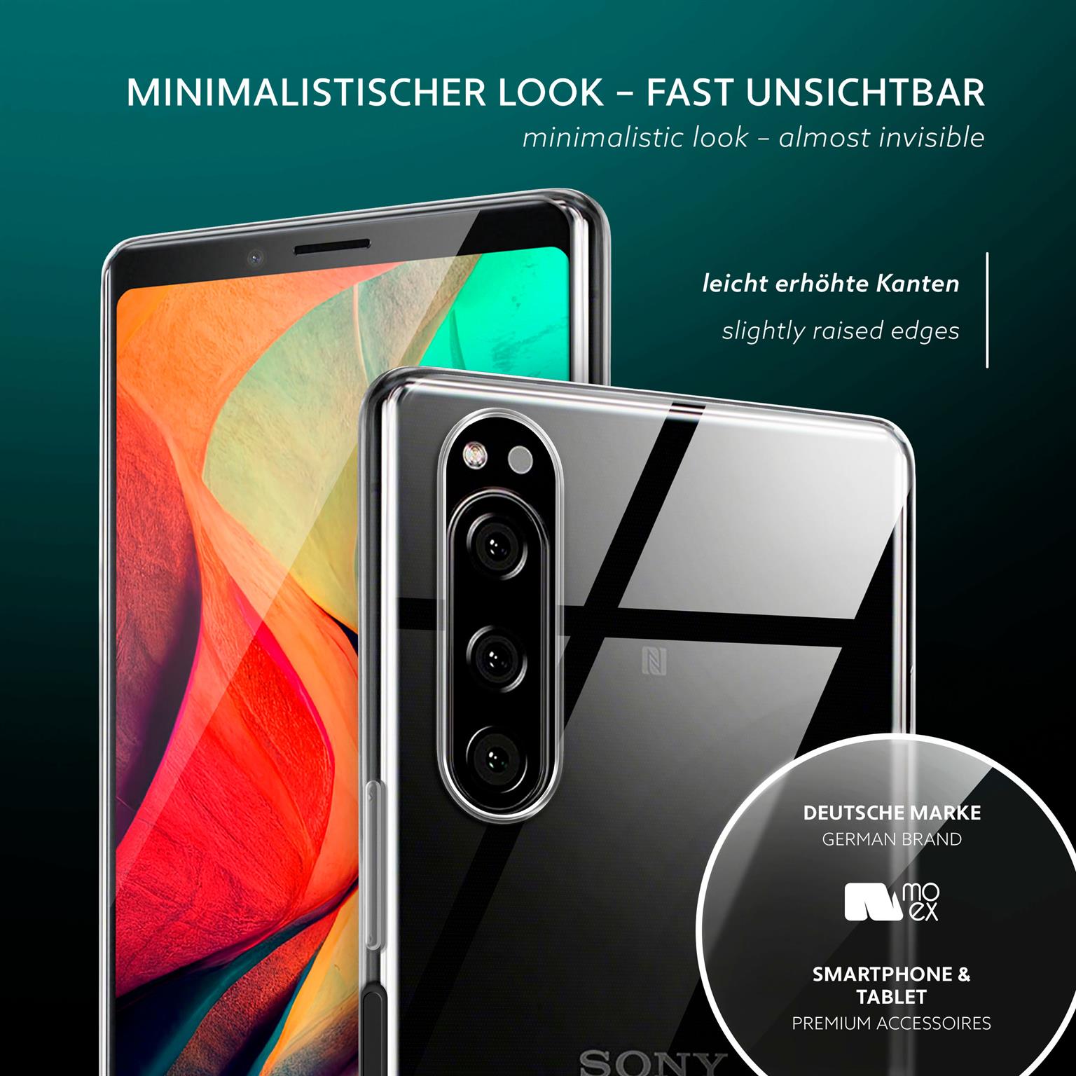 moex Aero Case Sony Xperia 5 durchsichtig aus Silikon – Weiteres Produktbild 4 moex Aero Case Sony Xperia 5 durchsichtig aus Silikon – Weiteres Produktbild 4