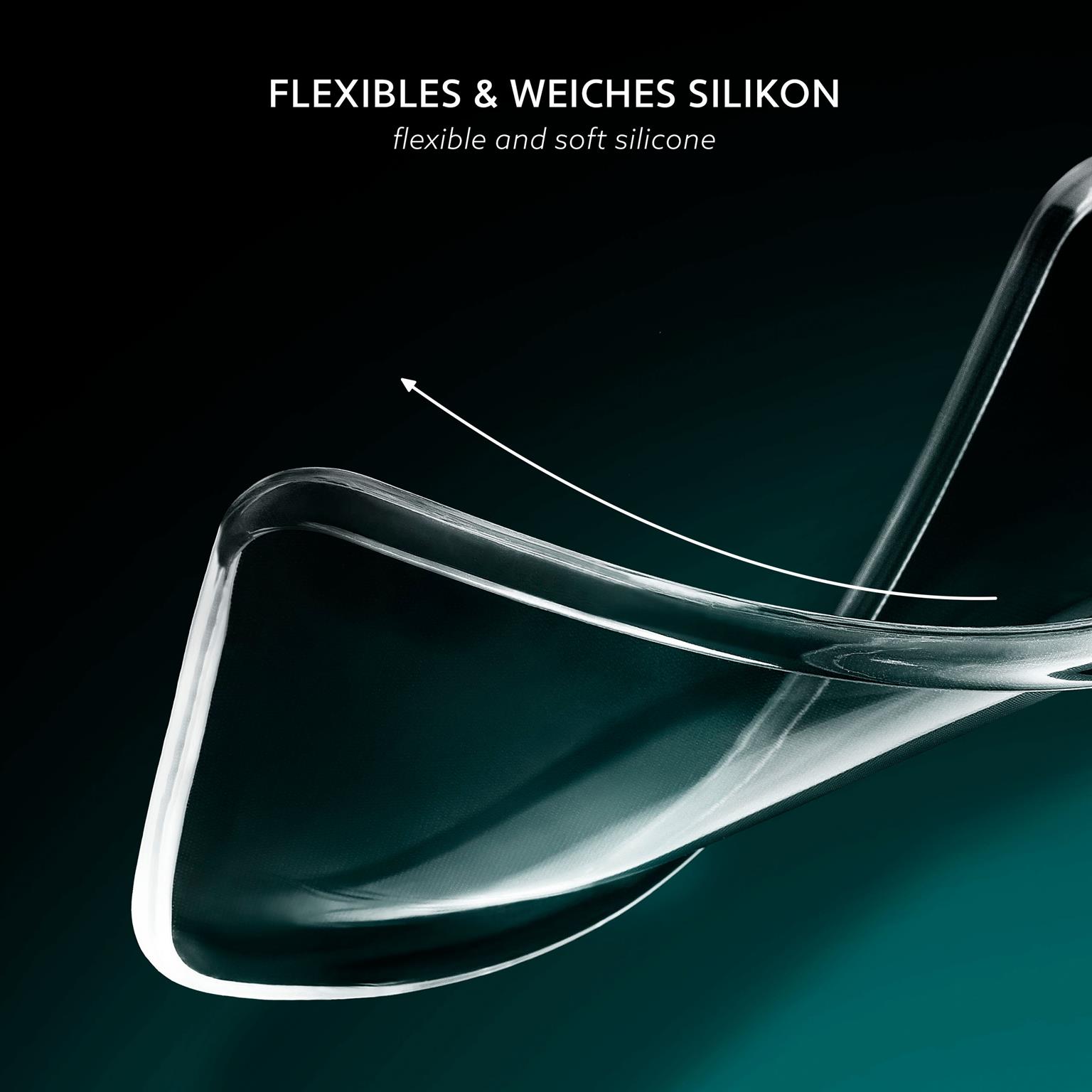 moex Aero Case Sony Xperia 5 durchsichtig aus Silikon – Weiteres Produktbild 4