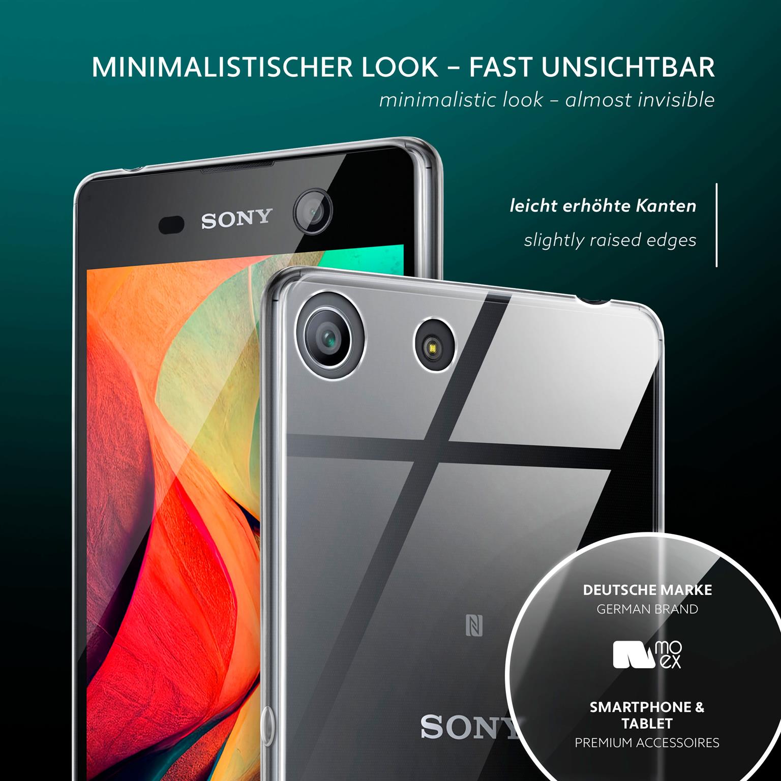 moex Aero Case Sony Xperia M5 durchsichtig aus Silikon – Weiteres Produktbild 4 moex Aero Case Sony Xperia M5 durchsichtig aus Silikon – Weiteres Produktbild 4