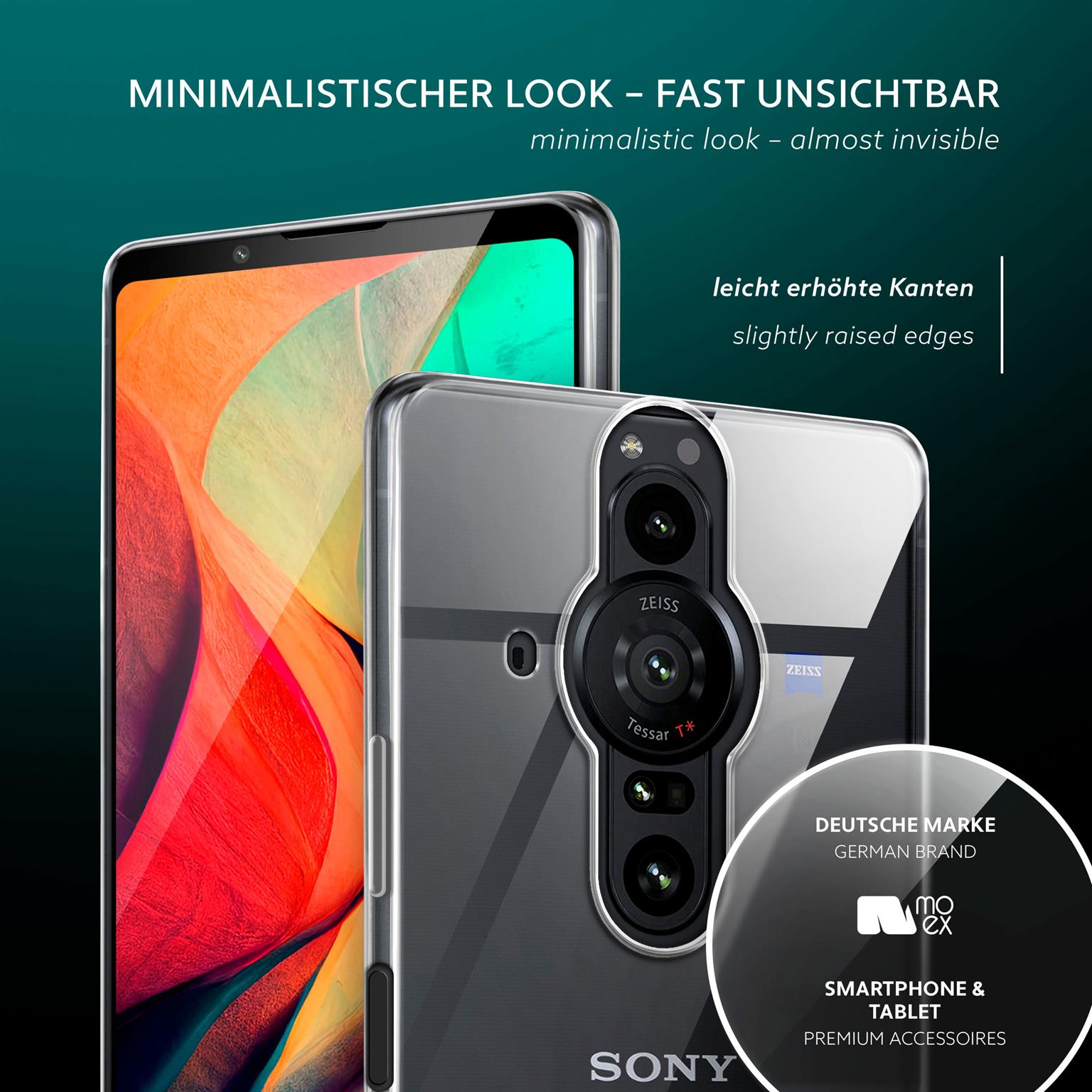 moex Aero Case Sony Xperia Pro-I durchsichtig aus Silikon – Weiteres Produktbild 4 moex Aero Case Sony Xperia Pro-I durchsichtig aus Silikon – Weiteres Produktbild 4