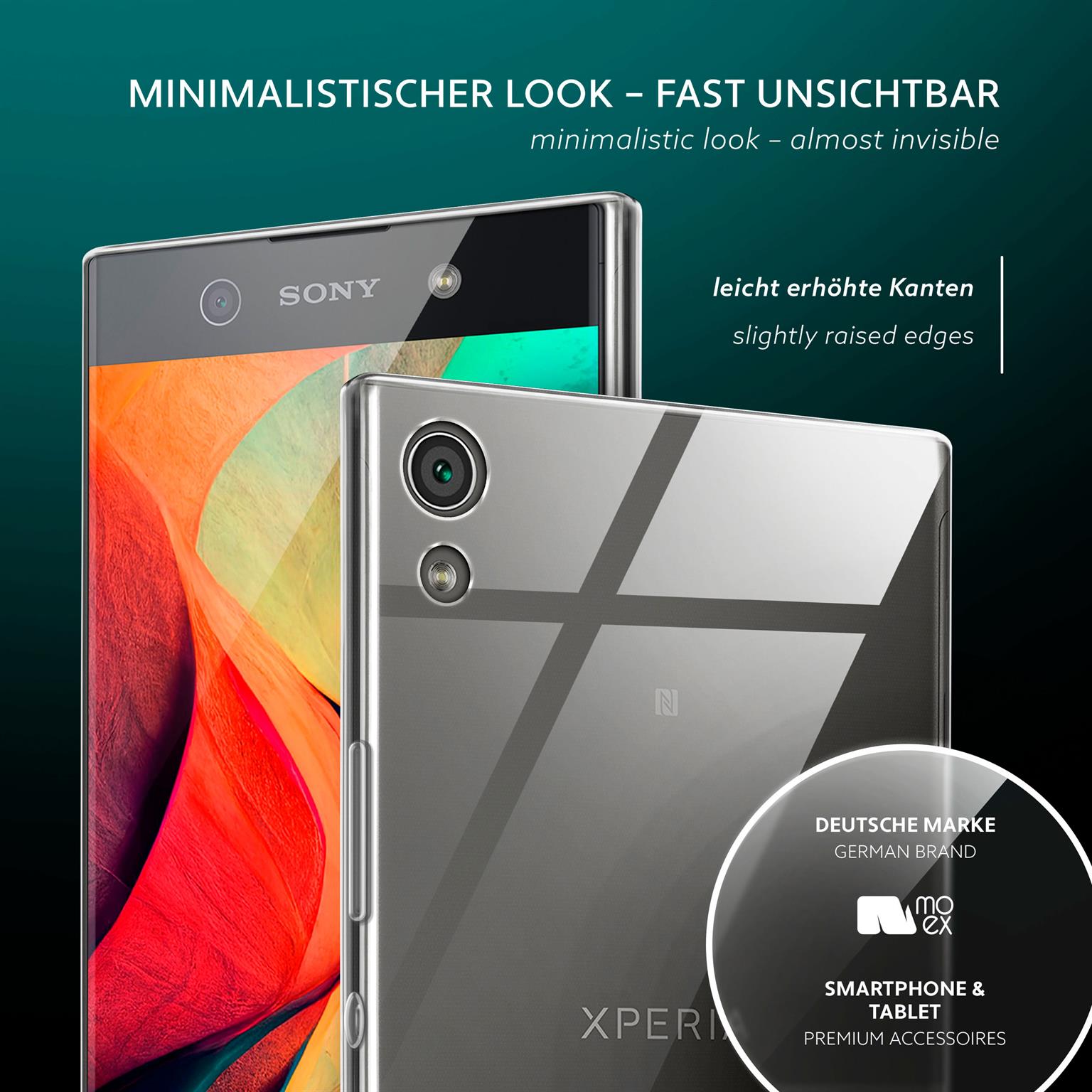 moex Aero Case Sony Xperia XA1 Ultra durchsichtig aus Silikon – Weiteres Produktbild 3