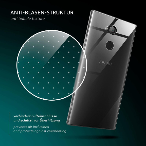 moex Aero Case Sony Xperia XA2 durchsichtig aus Silikon – Weiteres Produktbild 6 moex Aero Case Sony Xperia XA2 durchsichtig aus Silikon – Weiteres Produktbild 6