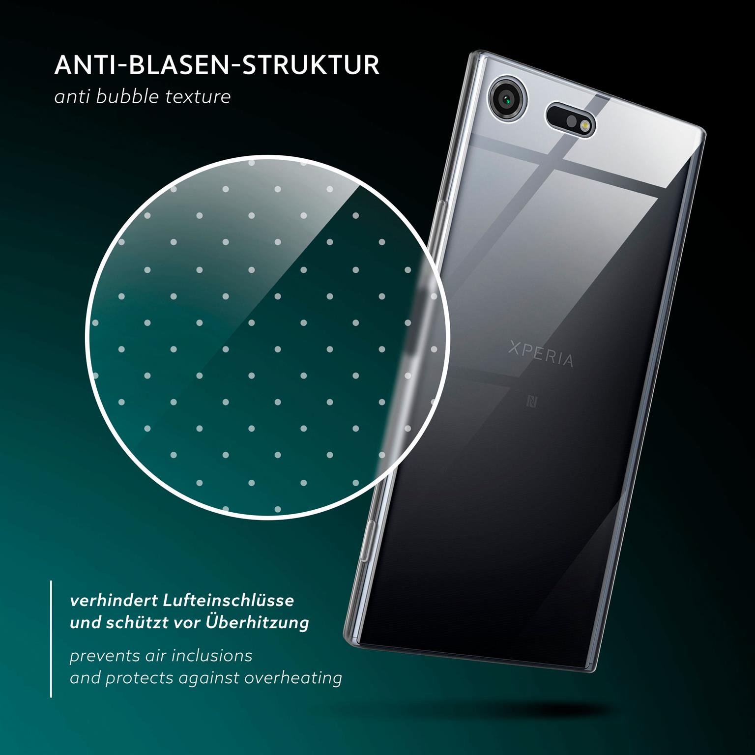 moex Aero Case Sony Xperia XZ Premium durchsichtig aus Silikon – Weiteres Produktbild 5