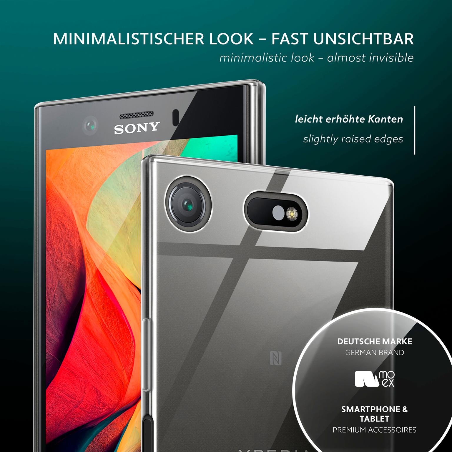 moex Aero Case Sony Xperia XZ1 Compact durchsichtig aus Silikon – Weiteres Produktbild 4 moex Aero Case Sony Xperia XZ1 Compact durchsichtig aus Silikon – Weiteres Produktbild 4