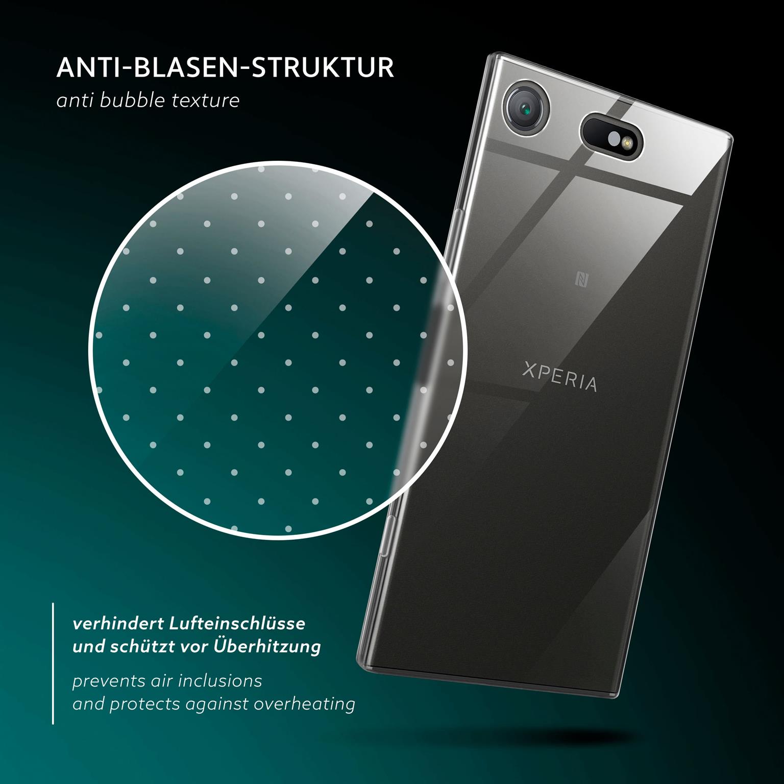 moex Aero Case Sony Xperia XZ1 Compact durchsichtig aus Silikon – Weiteres Produktbild 6 moex Aero Case Sony Xperia XZ1 Compact durchsichtig aus Silikon – Weiteres Produktbild 6
