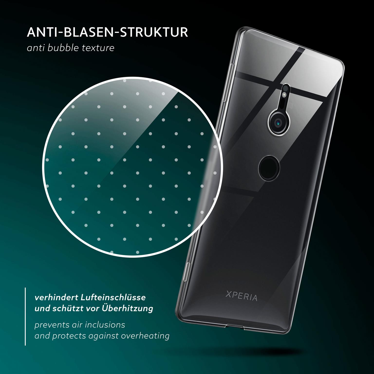 moex Aero Case Sony Xperia XZ2 durchsichtig aus Silikon – Weiteres Produktbild 6