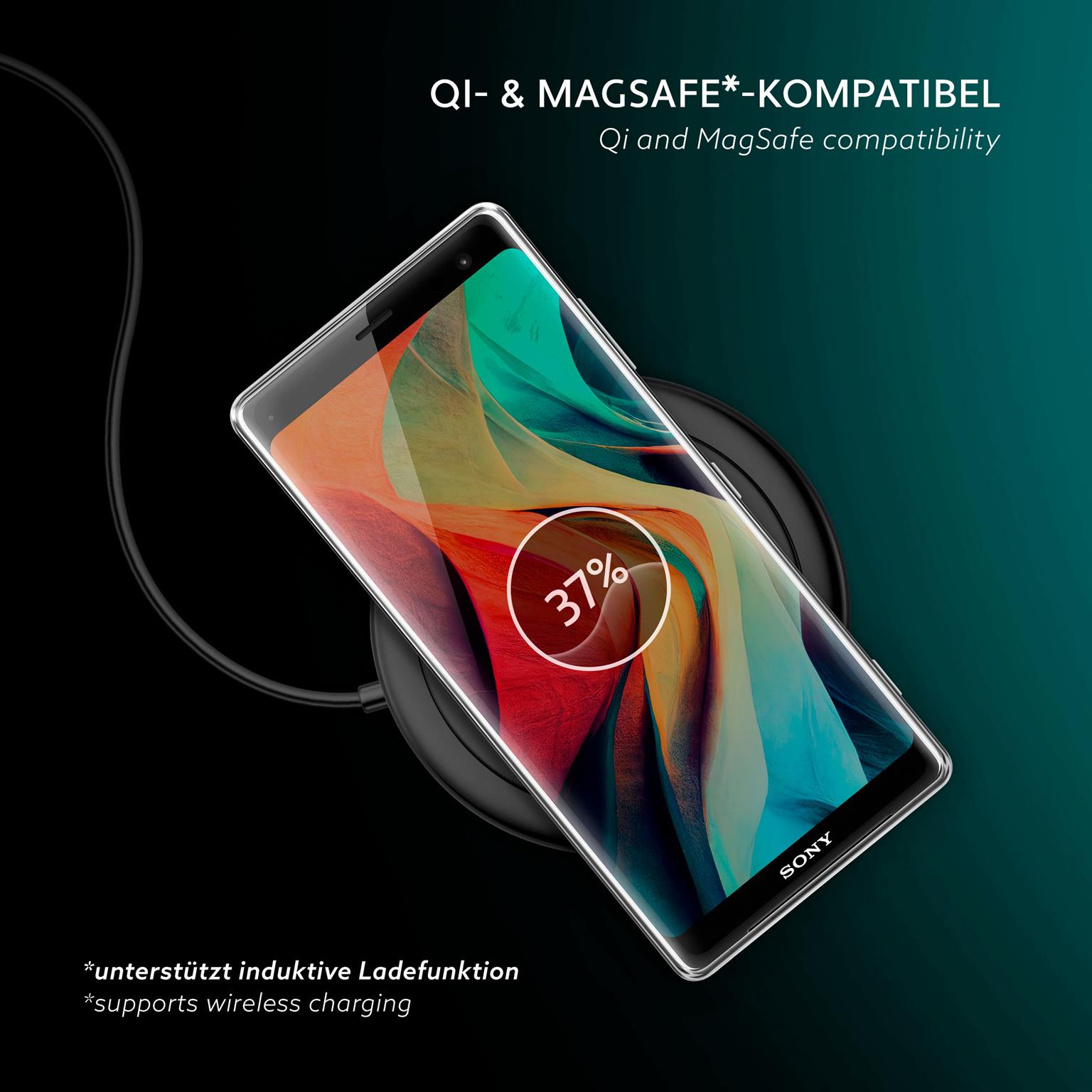 moex Aero Case Sony Xperia XZ3 durchsichtig aus Silikon – Weiteres Produktbild 6