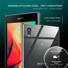 moex Aero Case Sony Xperia Z1 durchsichtig aus Silikon – Weiteres Produktbild 4
