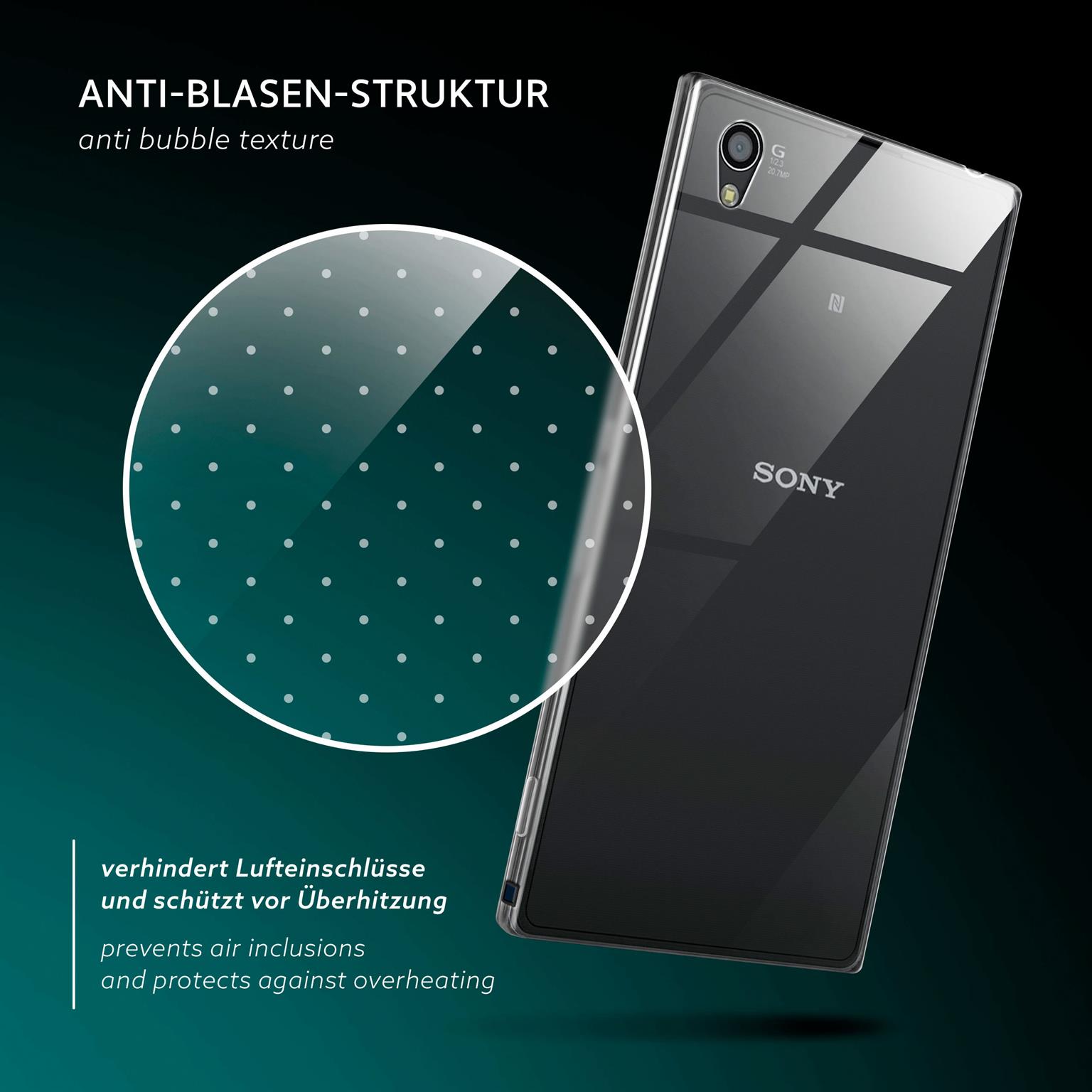 moex Aero Case Sony Xperia Z1 durchsichtig aus Silikon – Weiteres Produktbild 6 moex Aero Case Sony Xperia Z1 durchsichtig aus Silikon – Weiteres Produktbild 6