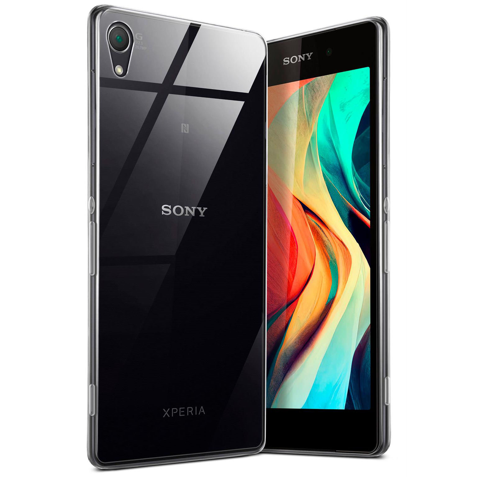 moex Aero Case Sony Xperia Z2 durchsichtig aus Silikon