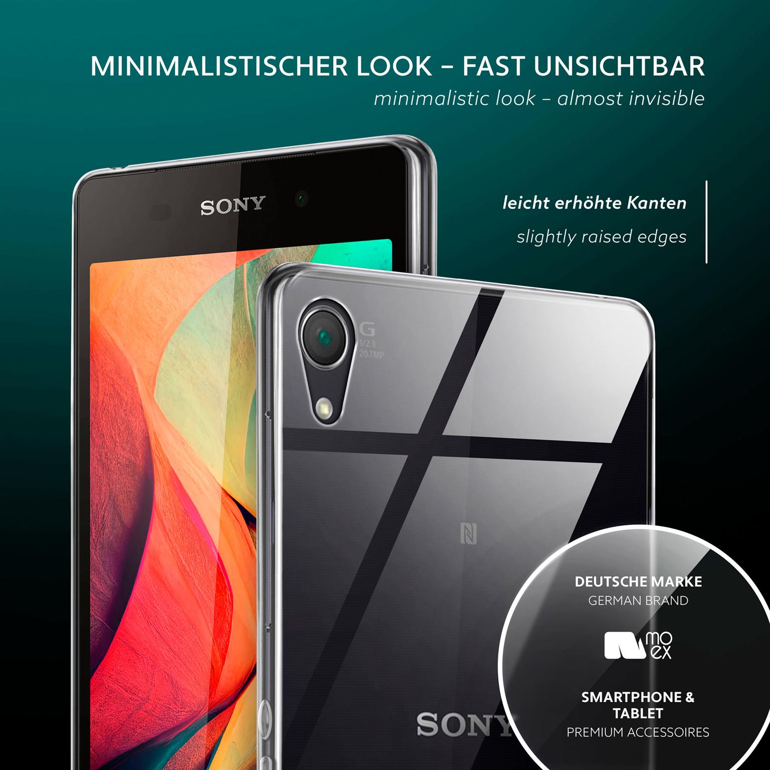 moex Aero Case Sony Xperia Z2 durchsichtig aus Silikon – Weiteres Produktbild 3
