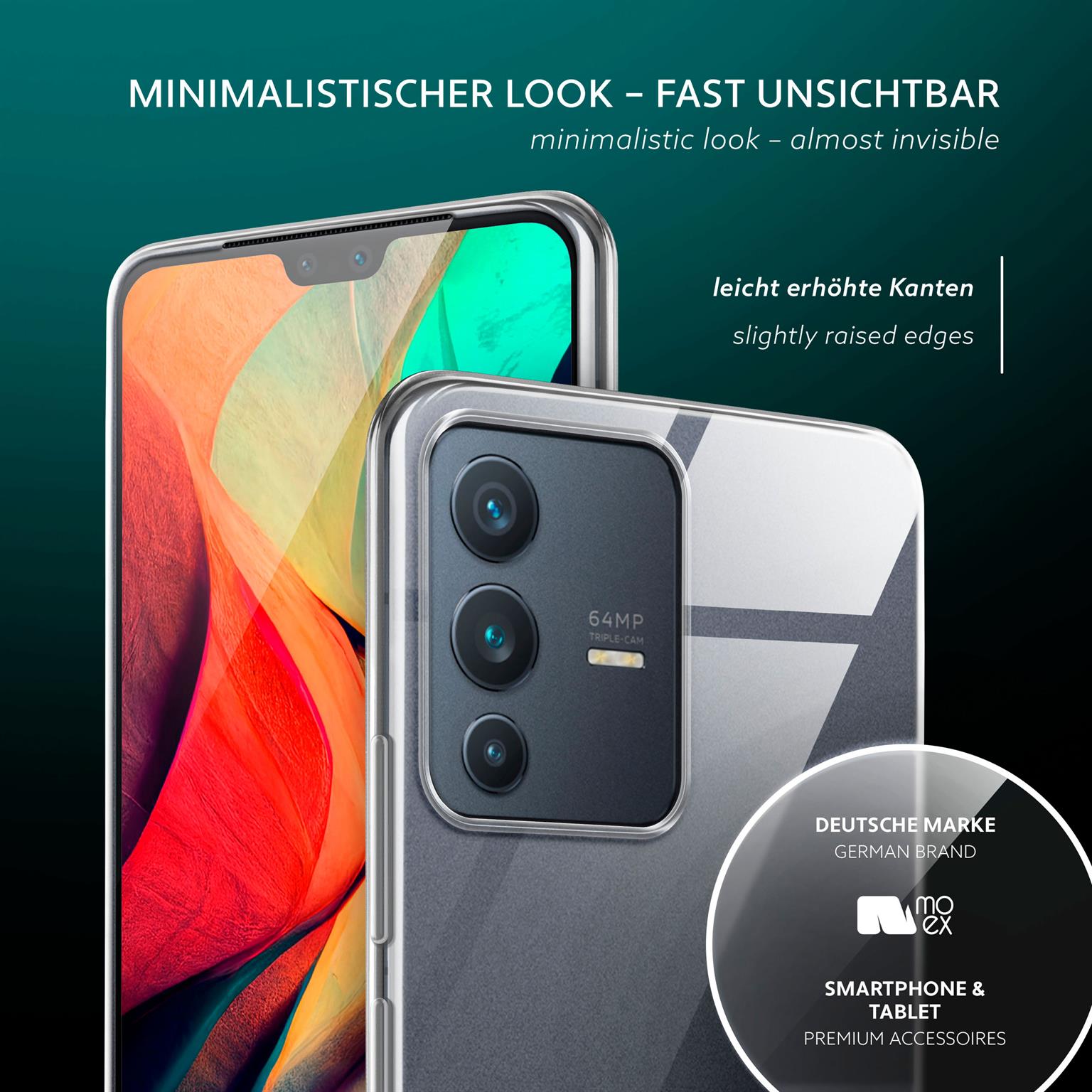moex Aero Case vivo V23 5G durchsichtig aus Silikon – Weiteres Produktbild 4 moex Aero Case vivo V23 5G durchsichtig aus Silikon – Weiteres Produktbild 4