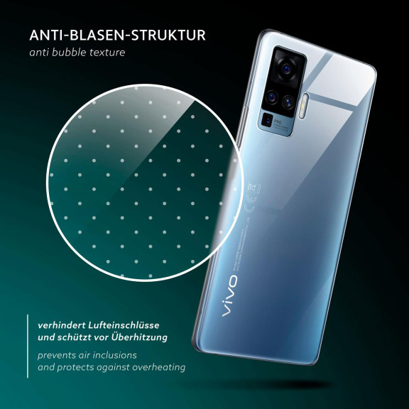 moex Aero Case vivo X51 5G durchsichtig aus Silikon – Weiteres Produktbild 6