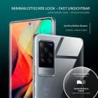 moex Aero Case vivo X60 Pro durchsichtig aus Silikon – Weiteres Produktbild 4