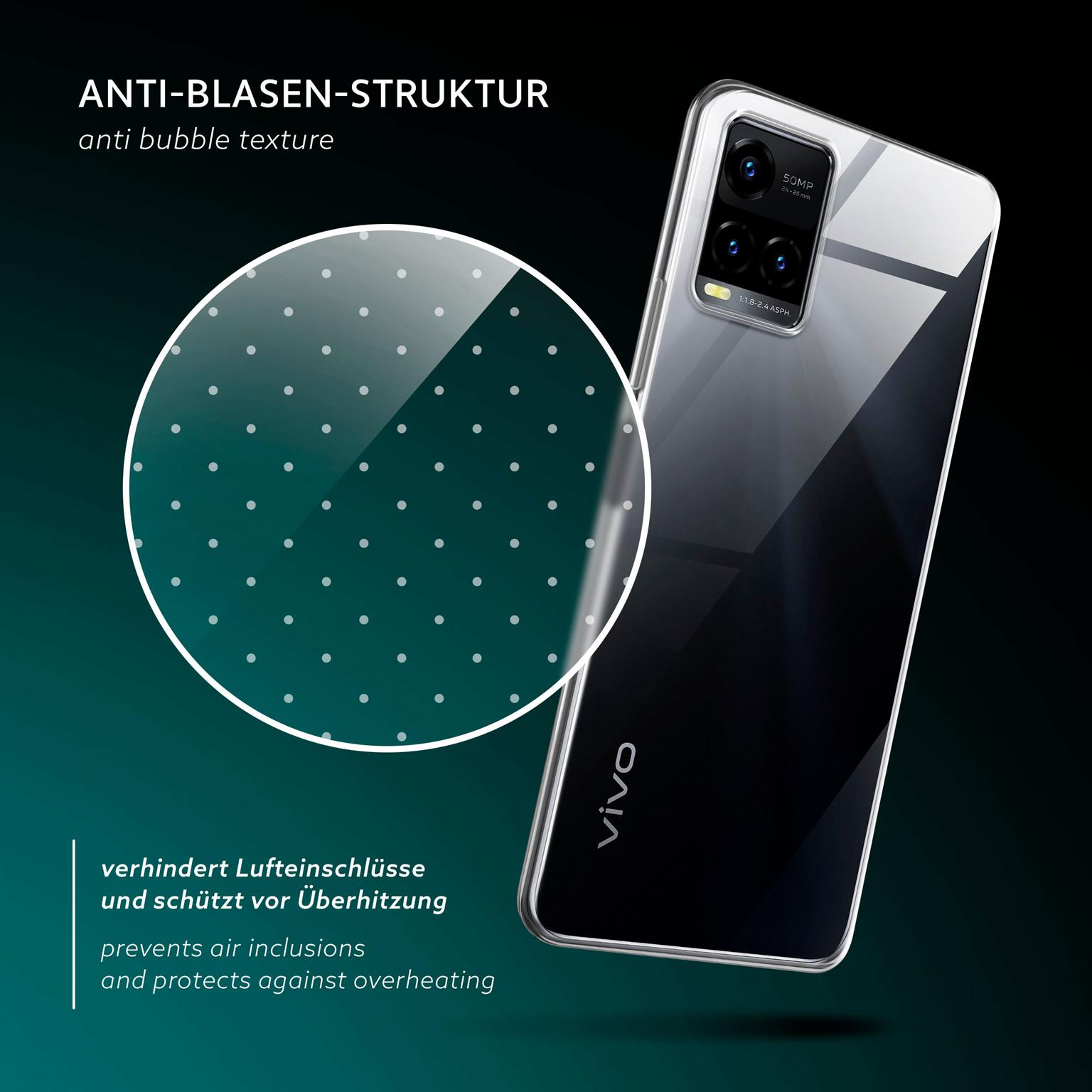 moex Aero Case vivo Y33s durchsichtig aus Silikon – Weiteres Produktbild 6 moex Aero Case vivo Y33s durchsichtig aus Silikon – Weiteres Produktbild 6