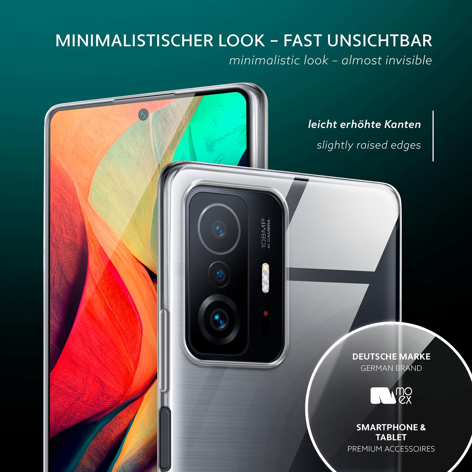 moex Aero Case Xiaomi 11T Pro durchsichtig aus Silikon – Weiteres Produktbild 4 moex Aero Case Xiaomi 11T Pro durchsichtig aus Silikon – Weiteres Produktbild 4