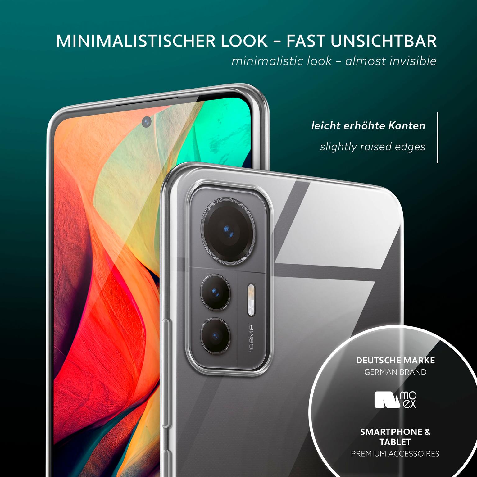 moex Aero Case Xiaomi 12 Lite durchsichtig aus Silikon – Weiteres Produktbild 4