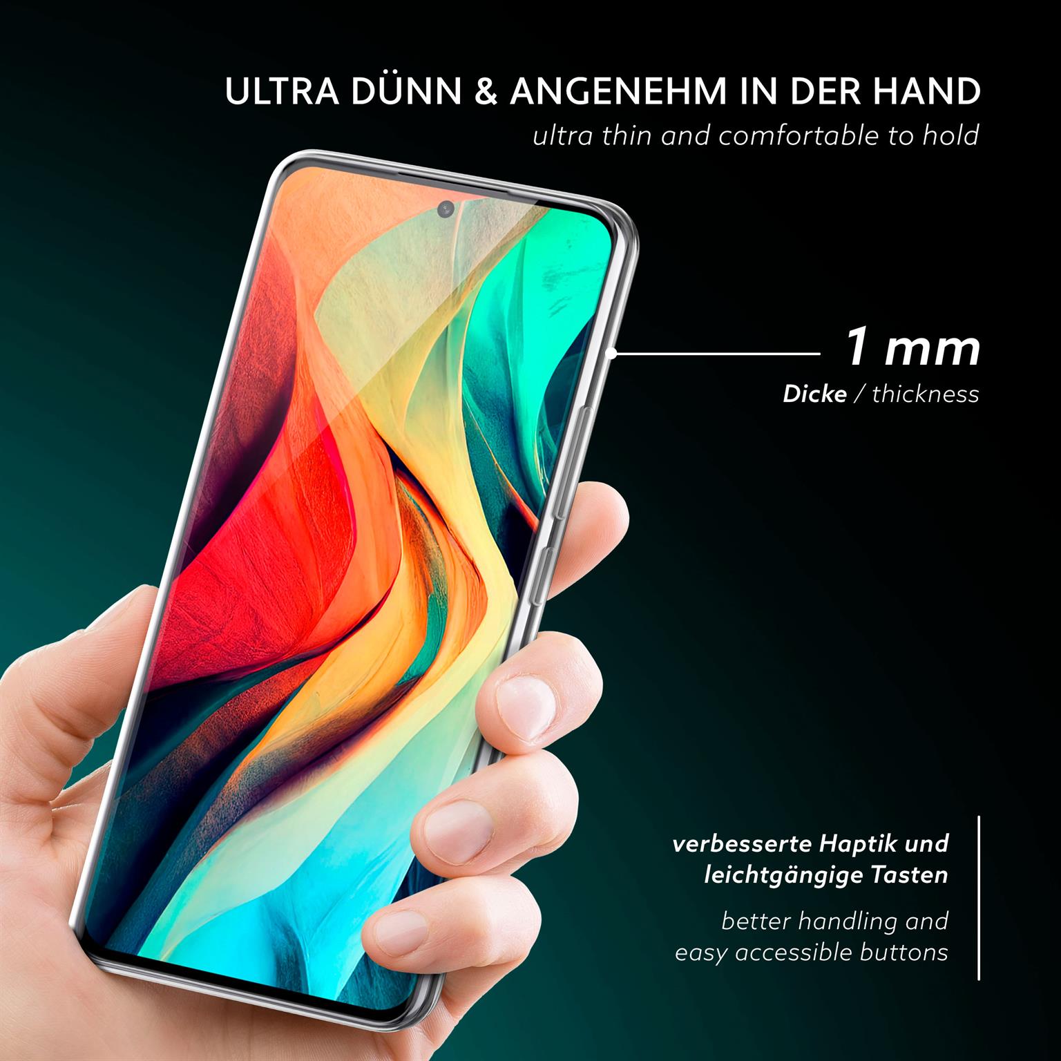 moex Aero Case Xiaomi 13 Pro durchsichtig aus Silikon – Weiteres Produktbild 1