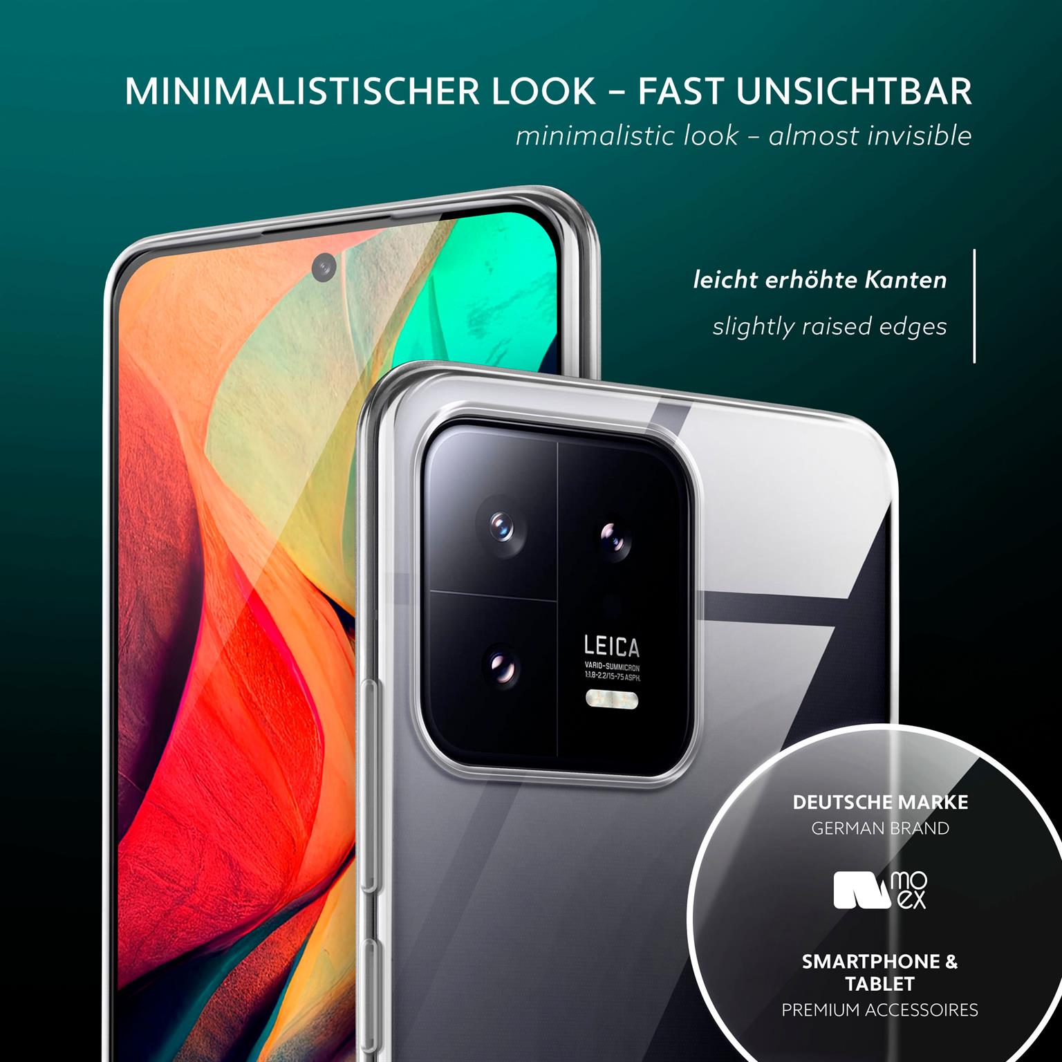 moex Aero Case Xiaomi 13 durchsichtig aus Silikon – Weiteres Produktbild 4 moex Aero Case Xiaomi 13 durchsichtig aus Silikon – Weiteres Produktbild 4