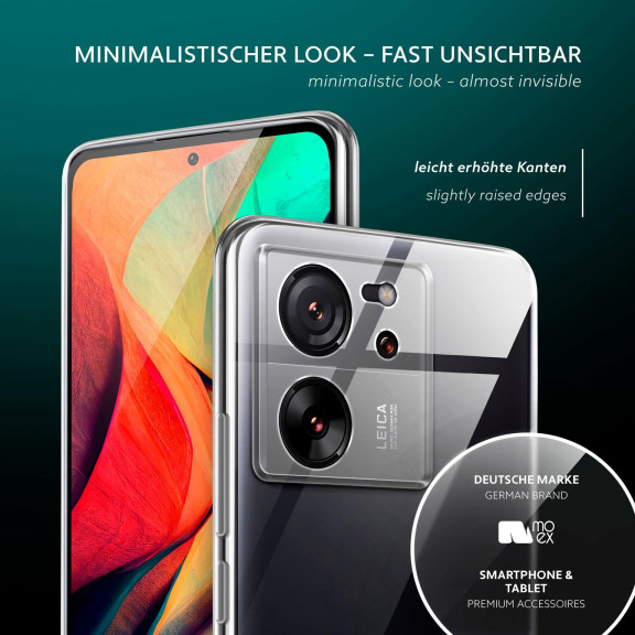 moex Aero Case Xiaomi 13T Pro durchsichtig aus Silikon – Weiteres Produktbild 4
