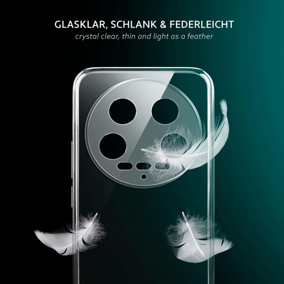 moex Aero Case Xiaomi 14 Ultra durchsichtig aus Silikon – Weiteres Produktbild 3