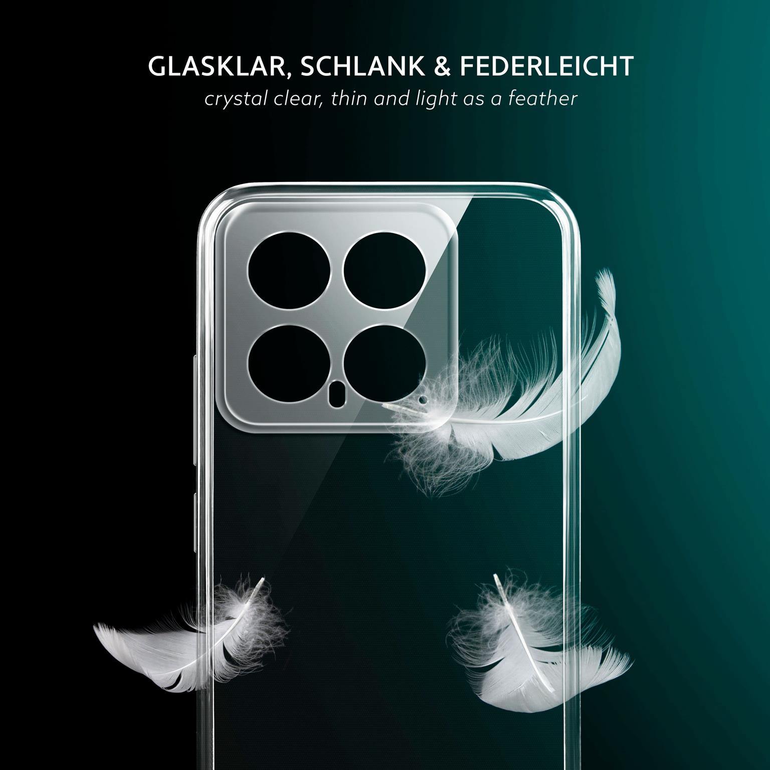 moex Aero Case Xiaomi 14 durchsichtig aus Silikon – Weiteres Produktbild 3