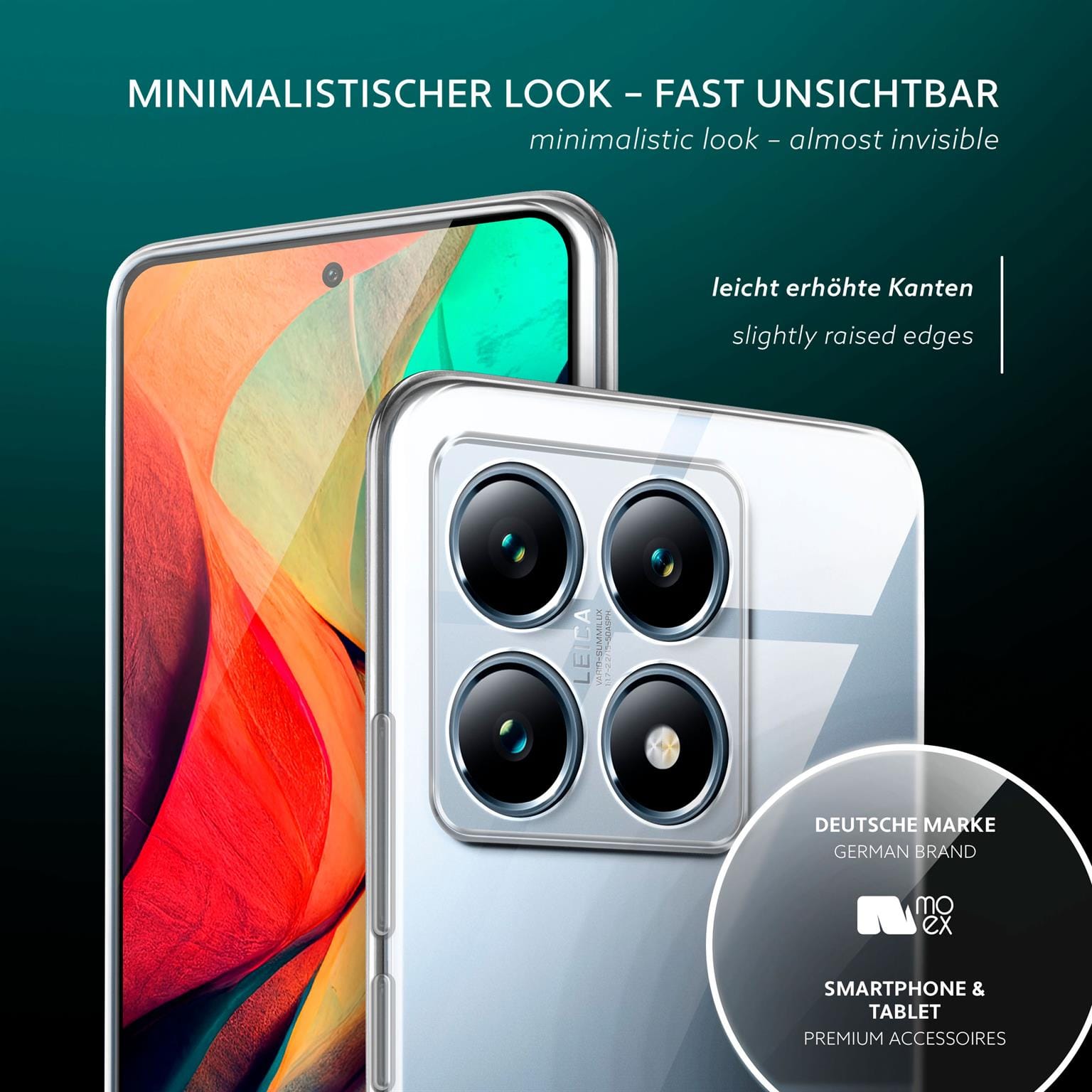 moex Aero Case Xiaomi 14T durchsichtig aus Silikon – Weiteres Produktbild 4 moex Aero Case Xiaomi 14T durchsichtig aus Silikon – Weiteres Produktbild 4