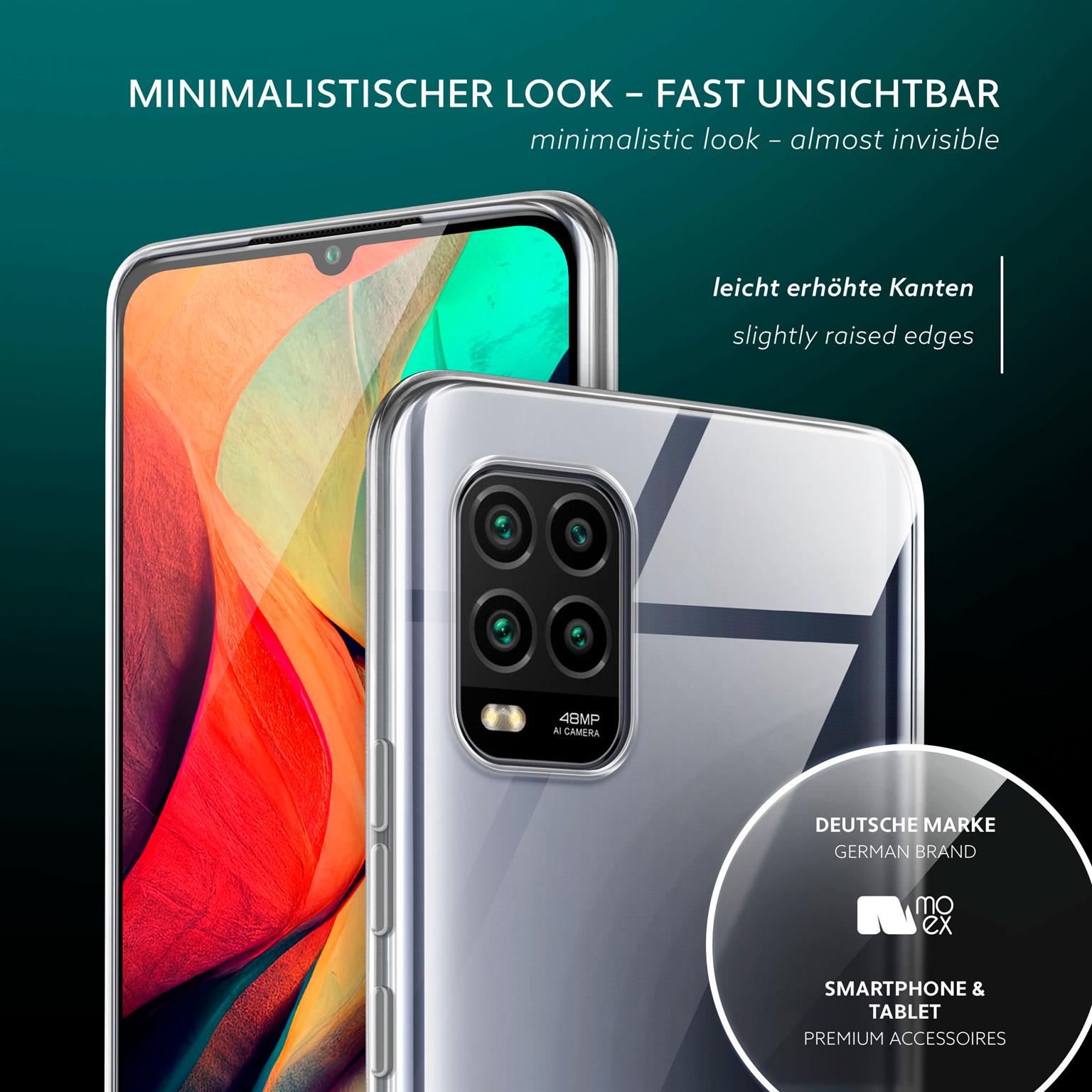 moex Aero Case Xiaomi Mi 10 Lite 5G durchsichtig aus Silikon – Weiteres Produktbild 4 moex Aero Case Xiaomi Mi 10 Lite 5G durchsichtig aus Silikon – Weiteres Produktbild 4