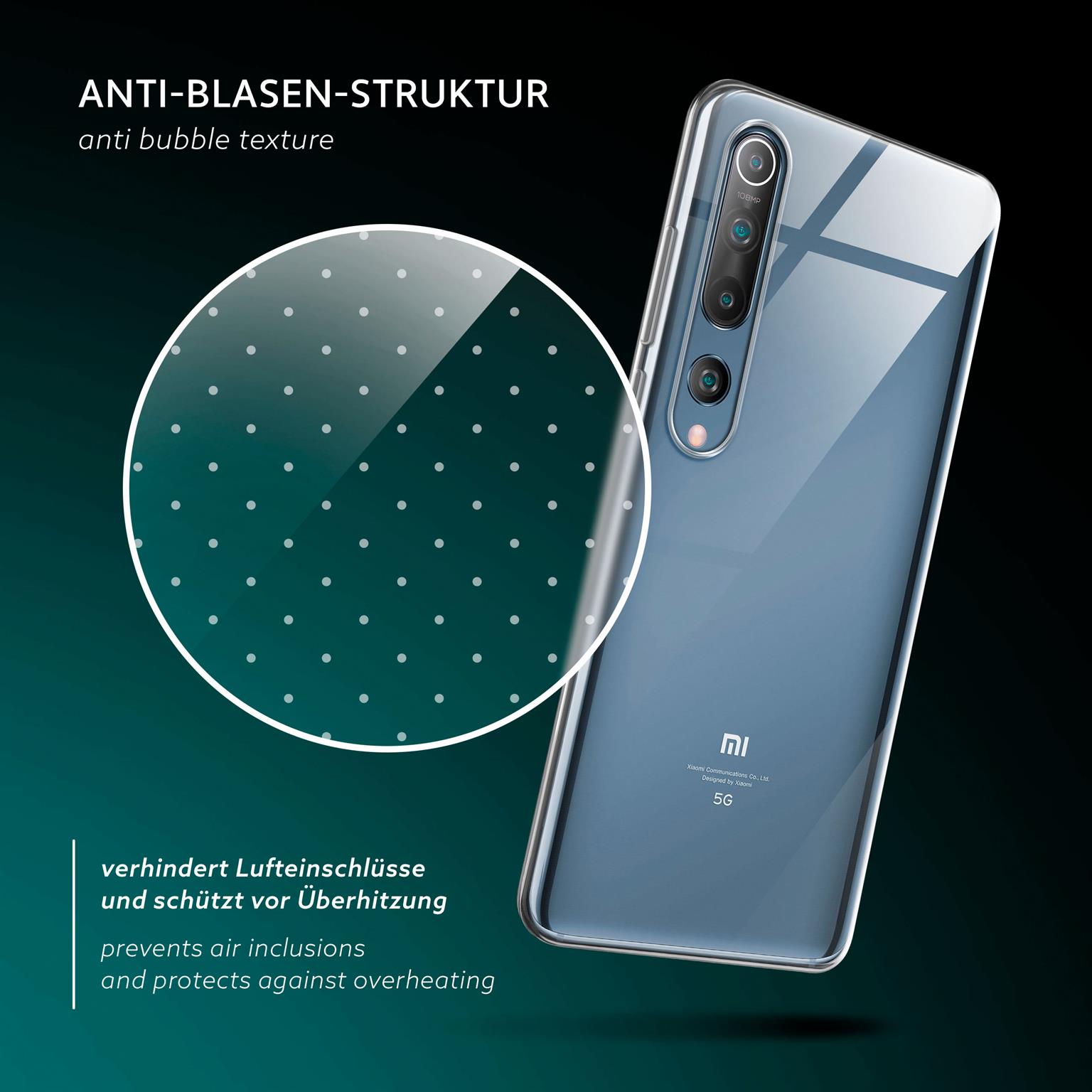moex Aero Case Xiaomi Mi 10 durchsichtig aus Silikon – Weiteres Produktbild 5